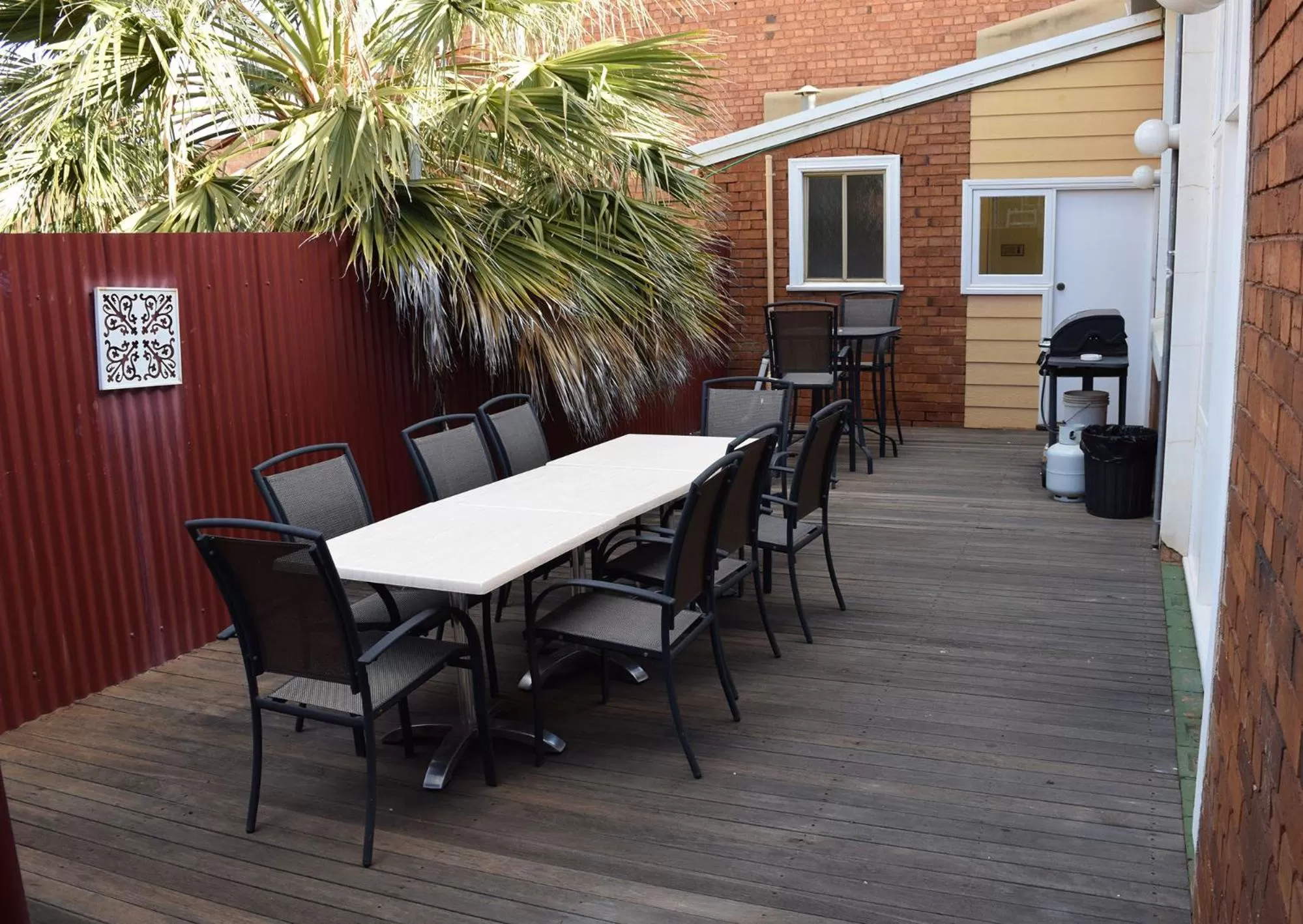 Seating area in The Palace Hotel Kalgoorlie