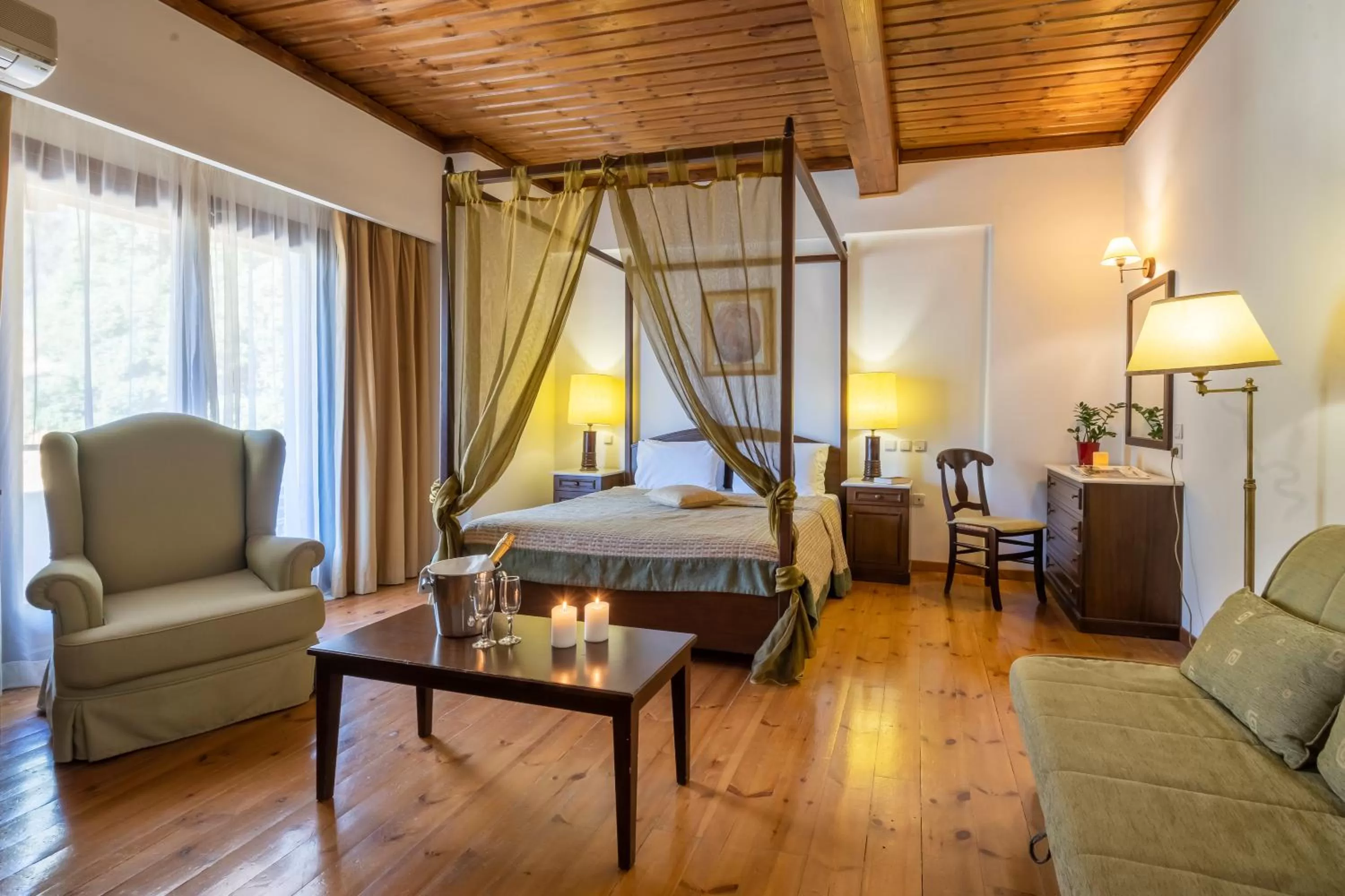 Bedroom, Bed in Anemolia Mountain Resort