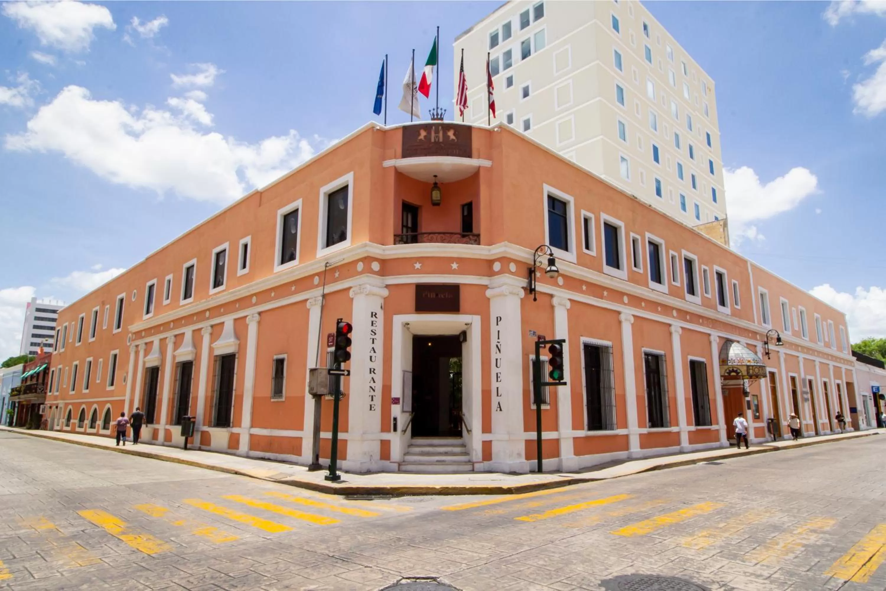 Property building in Hotel Merida