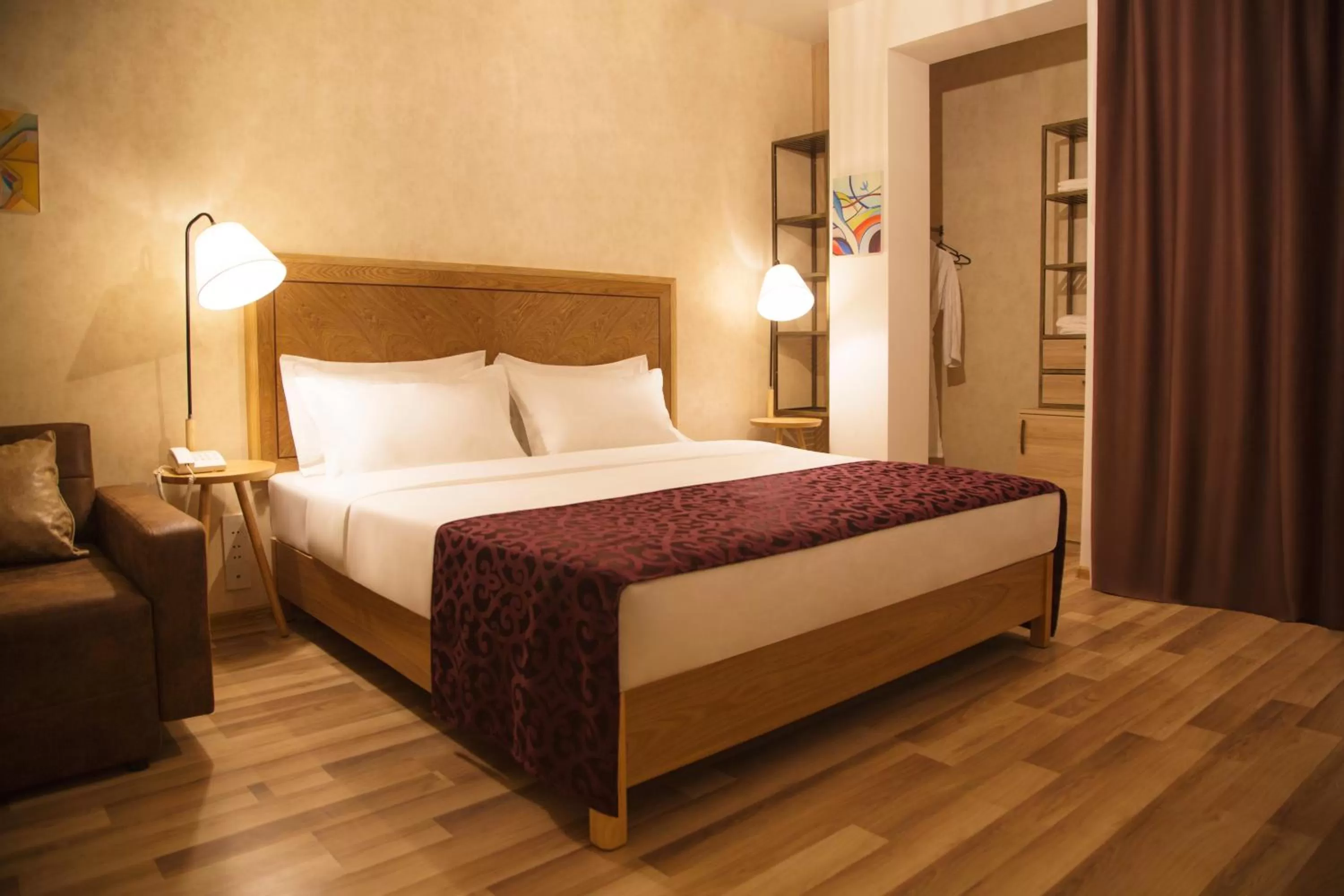 Bed in Ornament Boutique Hotel