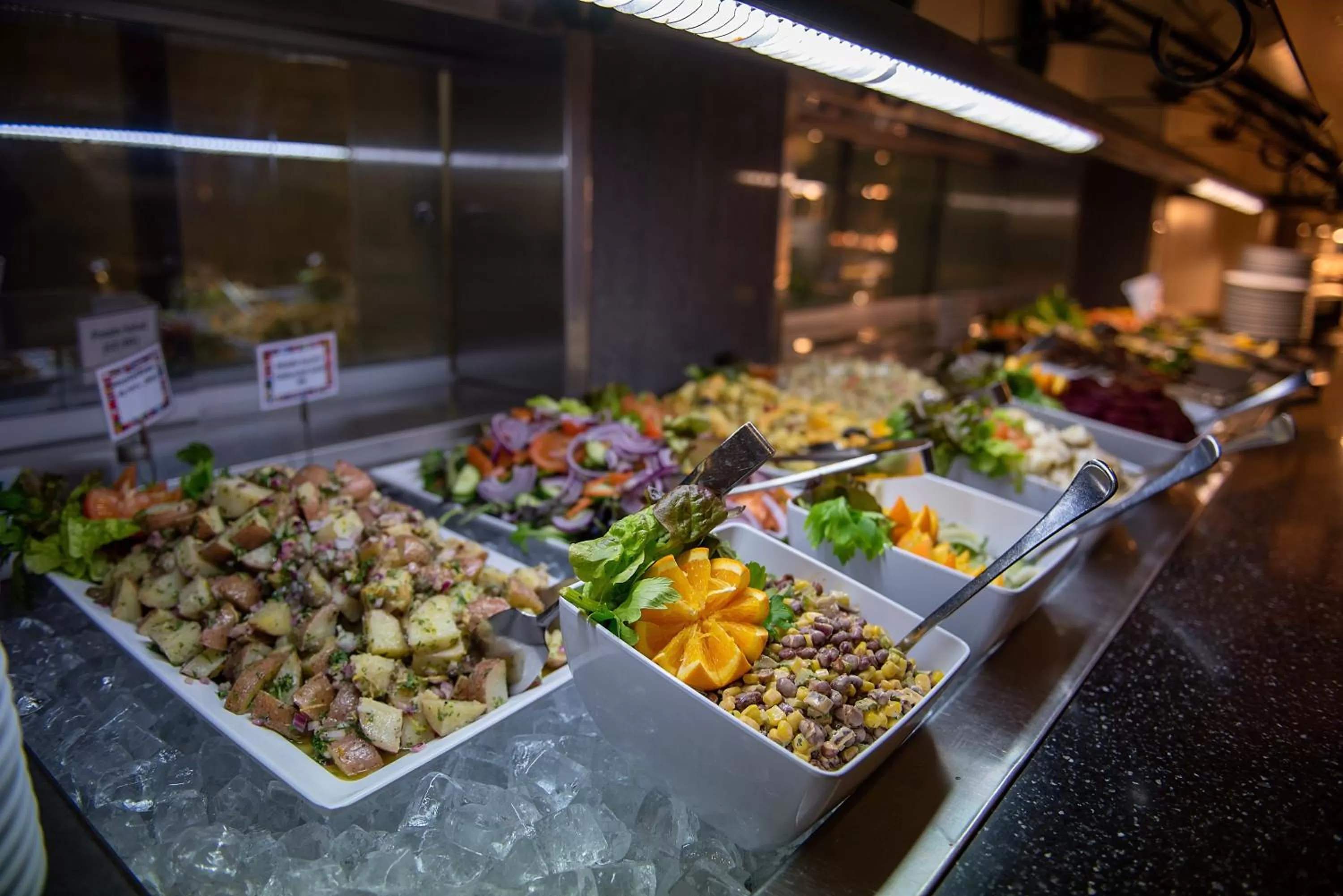 Restaurant/places to eat in The Garden Hotel