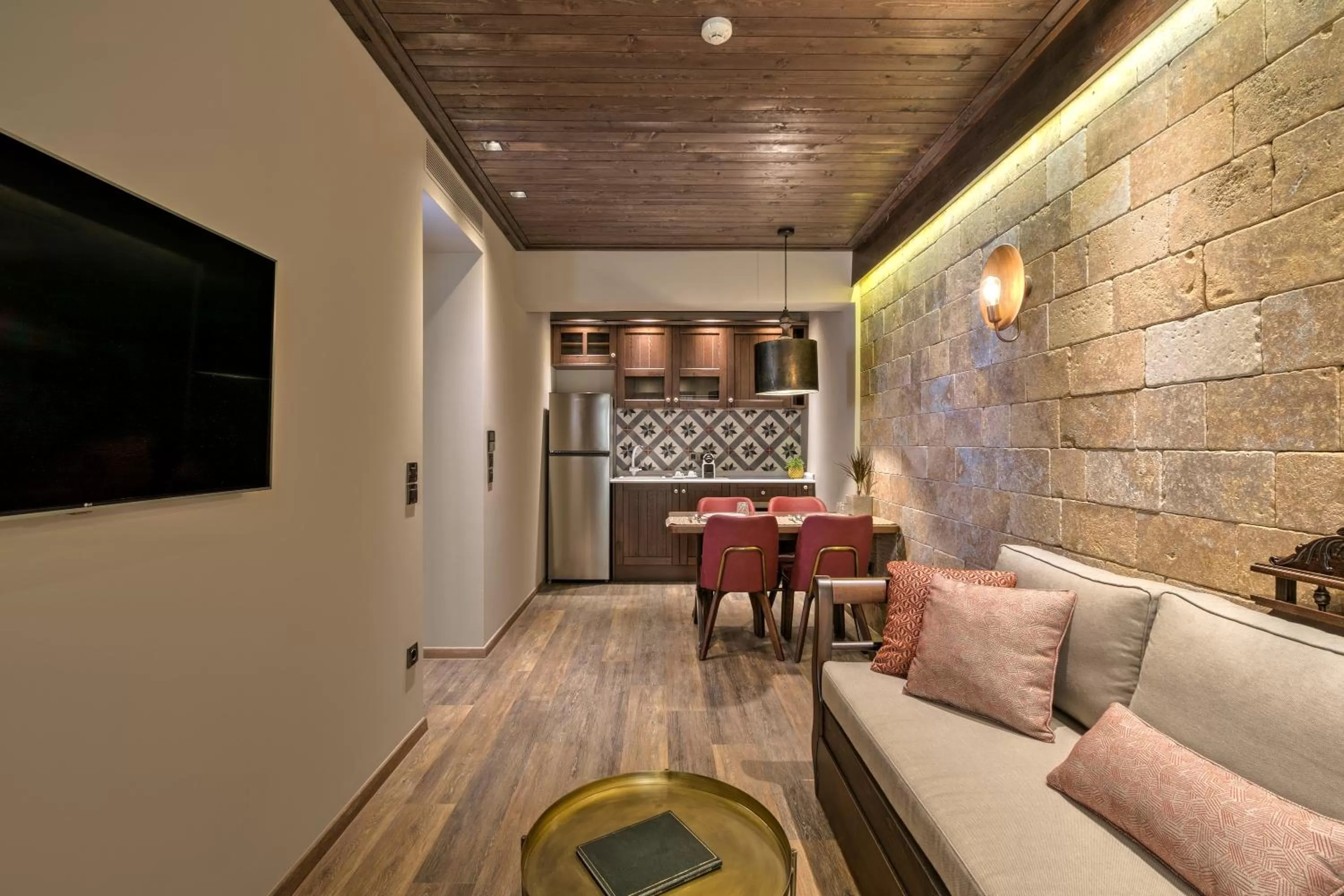 Living room in Estia Boutique Apartments