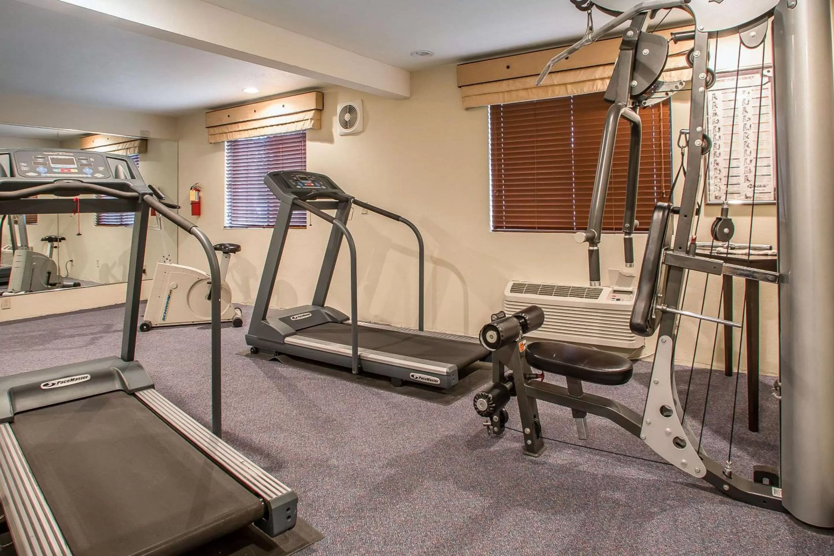 Fitness centre/facilities in Quality Inn & Suites Marinette