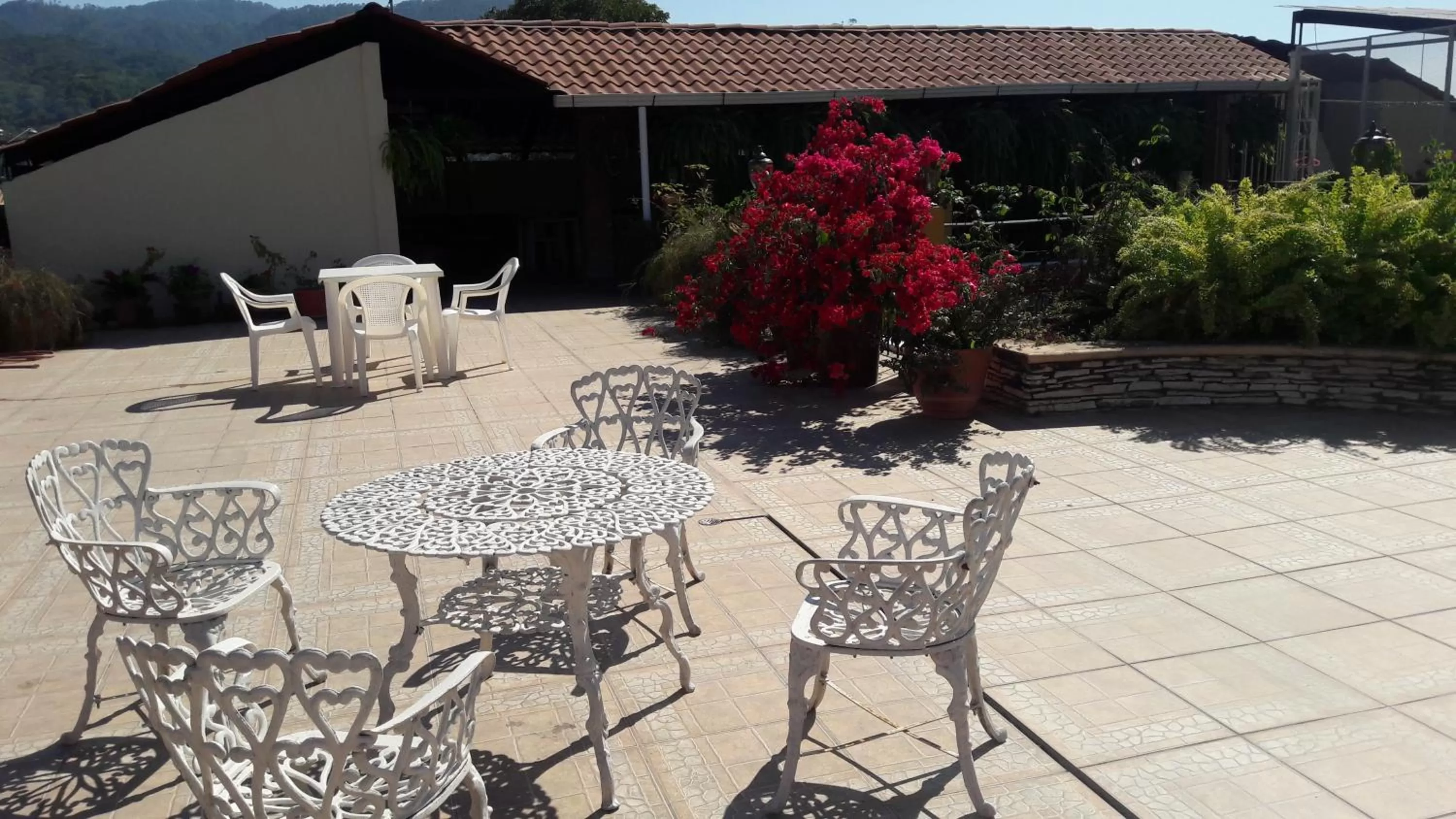 Patio in Hotel Acropolis Maya