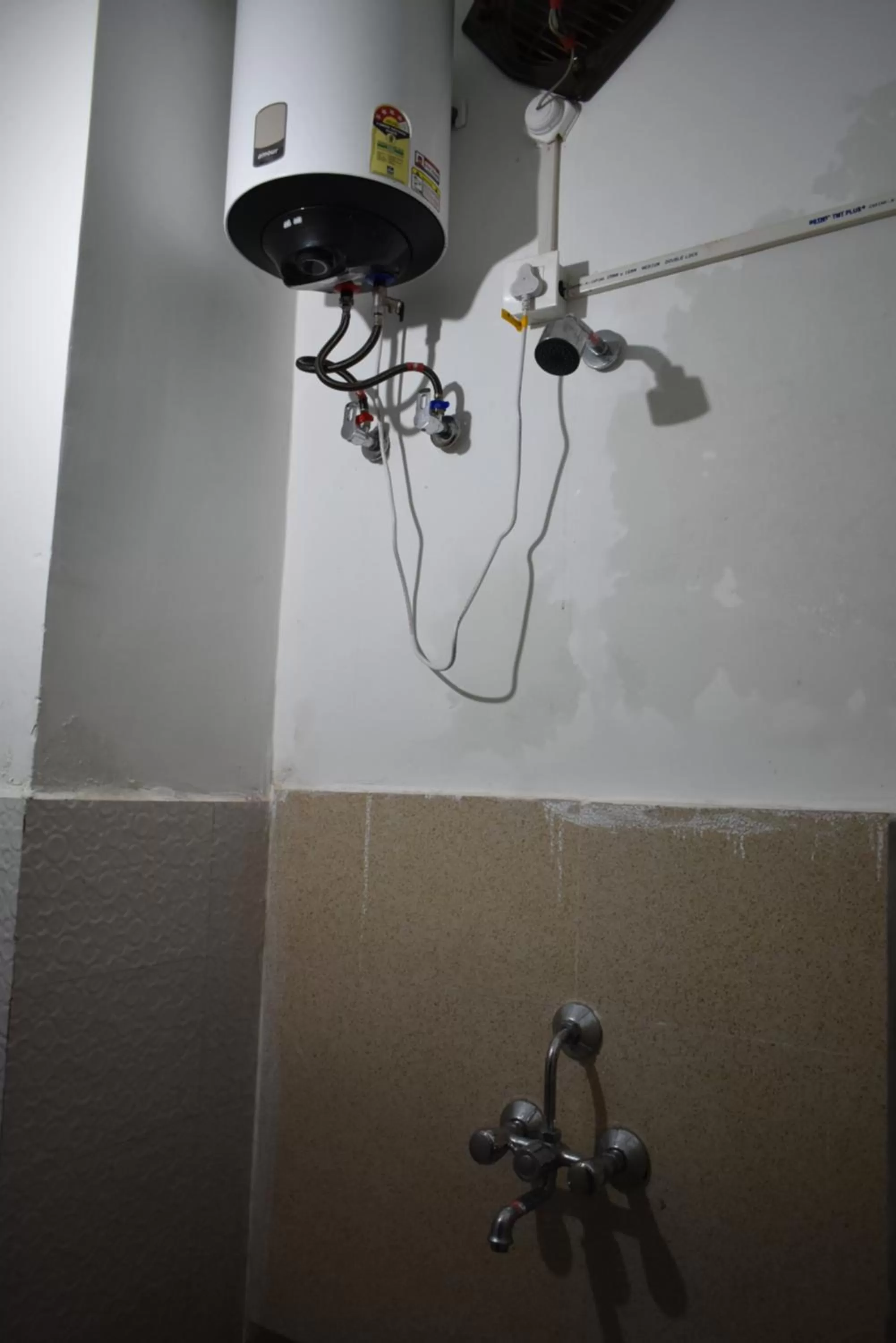 Bathroom in Tapasthali by Meera Hotels