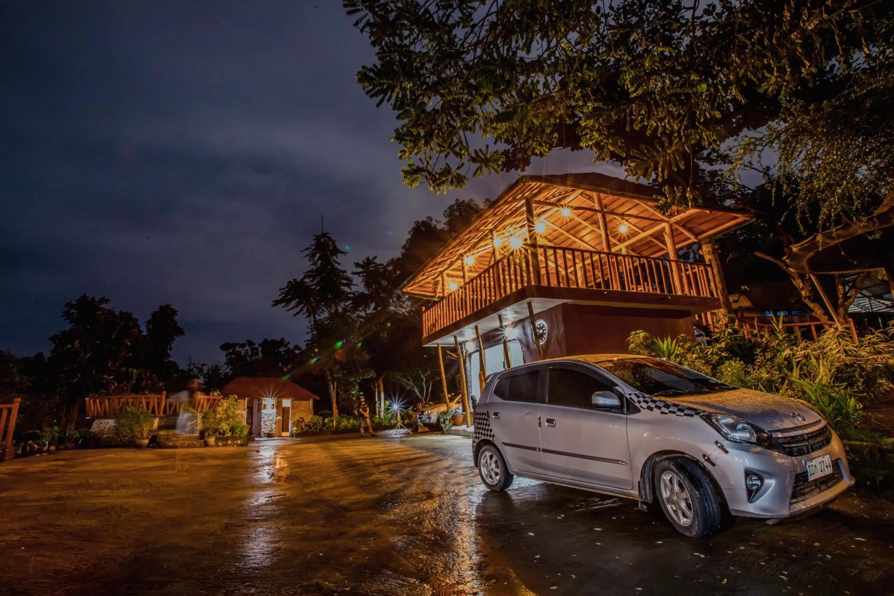 Parking in Atremaru Jungle Retreat