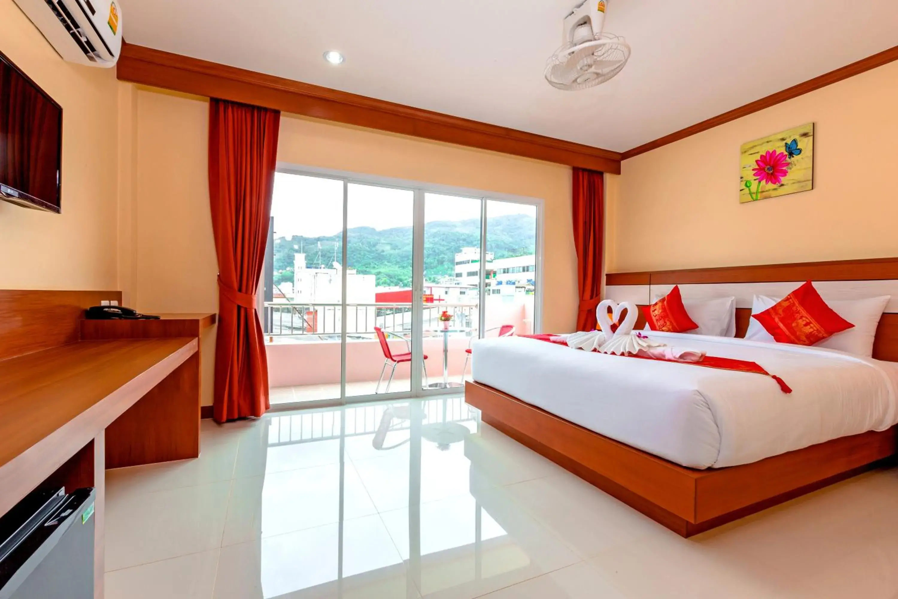Superior Double Room with Balcony in Phusita Hotel - SHA Certified Superior Double Room with Balcony in Phusita Hotel - SHA Certified