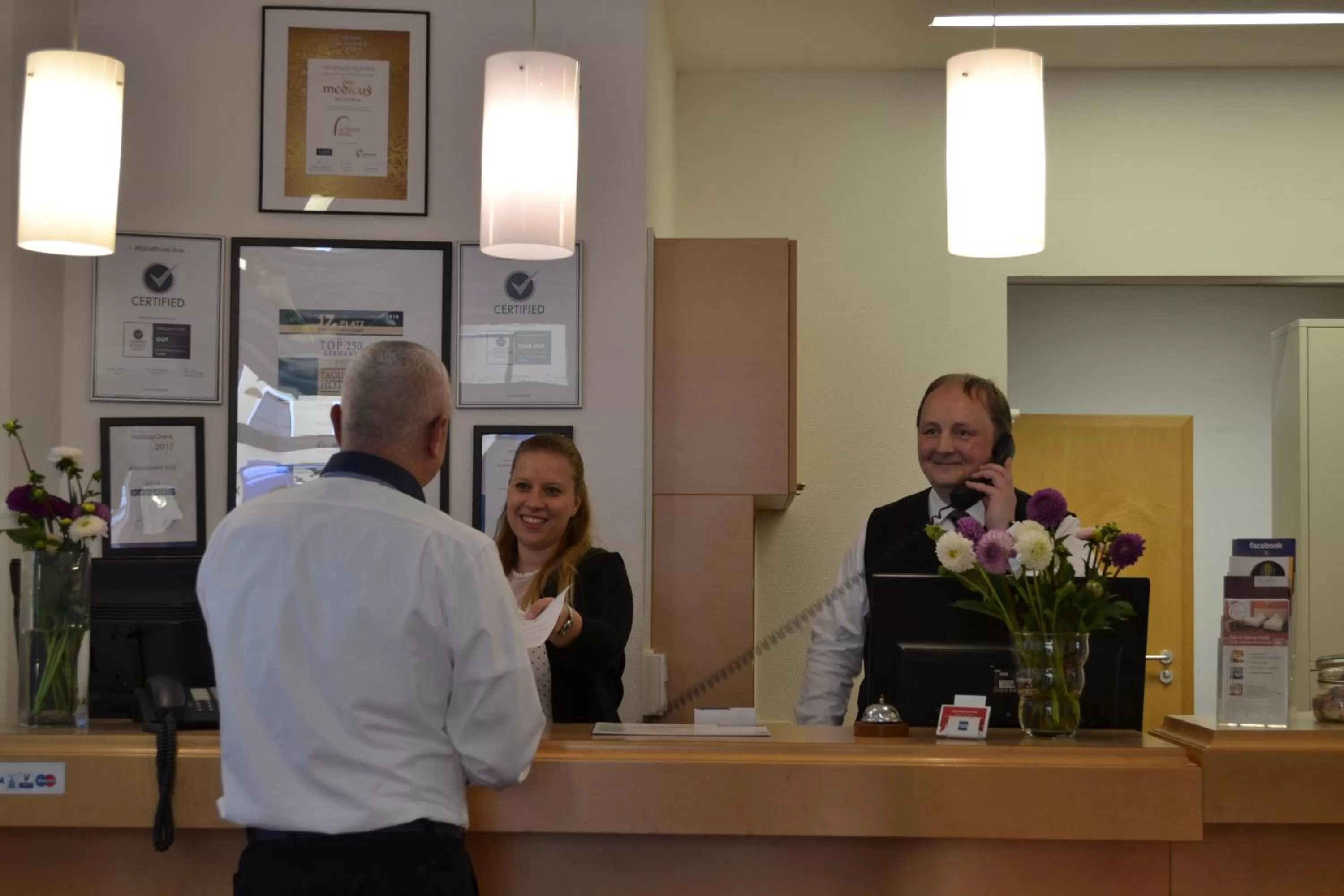 Staff in Altstadthotel Arte