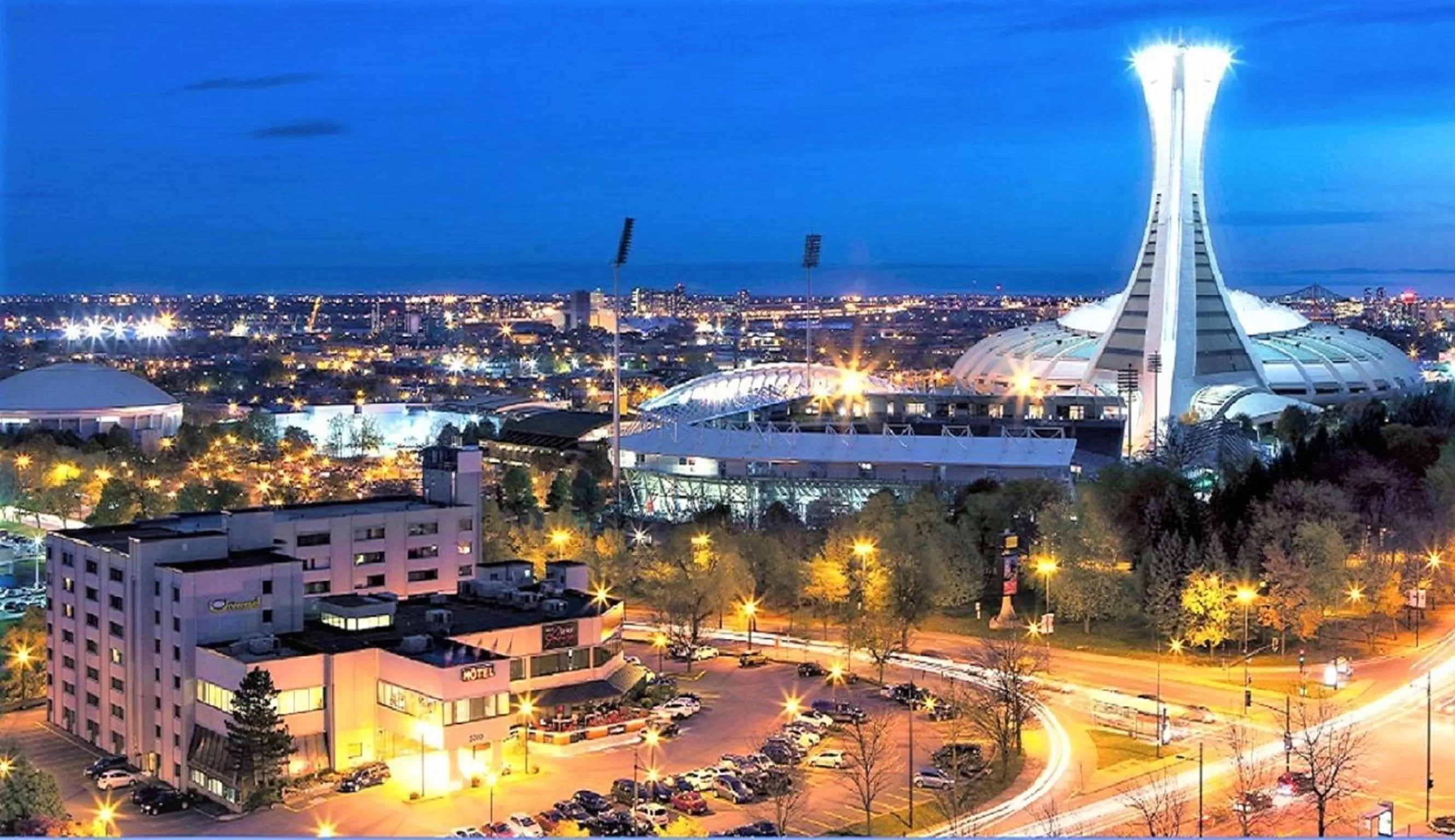 Bird's eye view in Hotel Universel Montréal