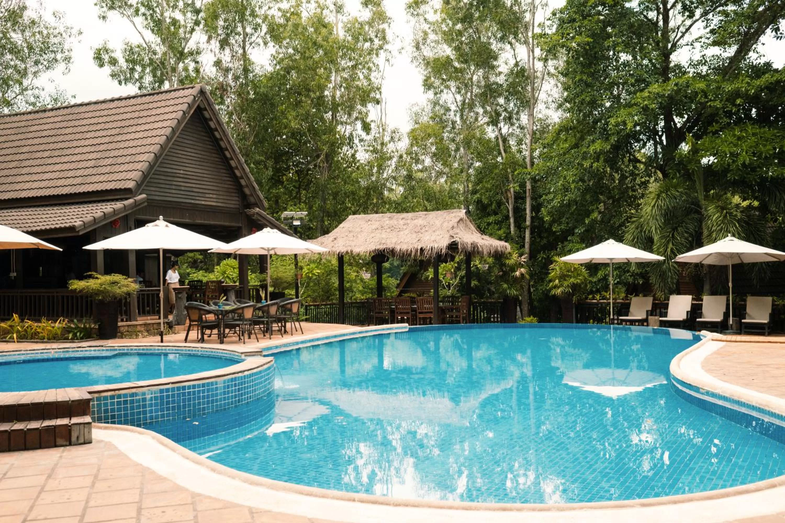 Swimming pool in Kirirom Hillside Resort