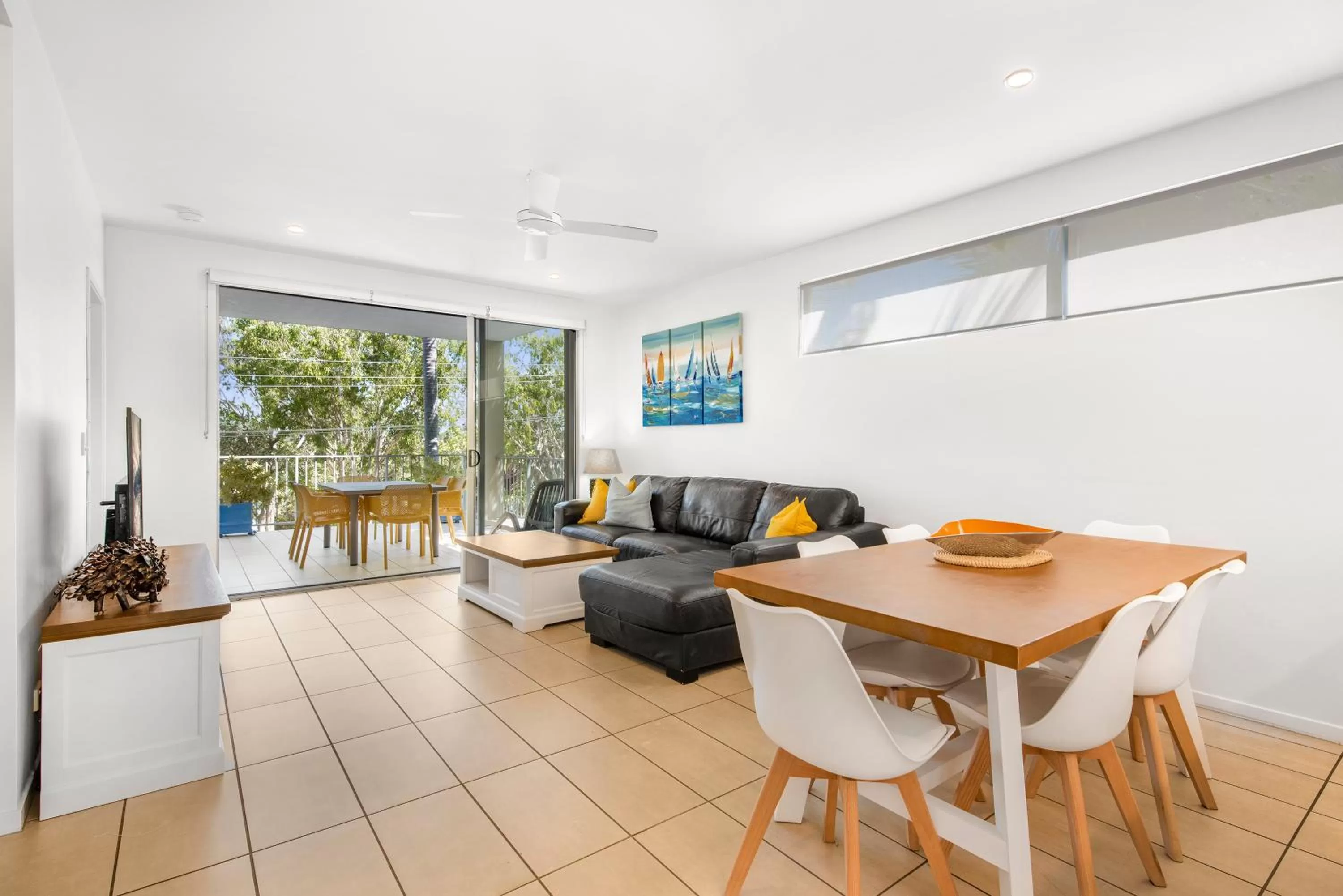 Living room in Metzo Noosa Resort