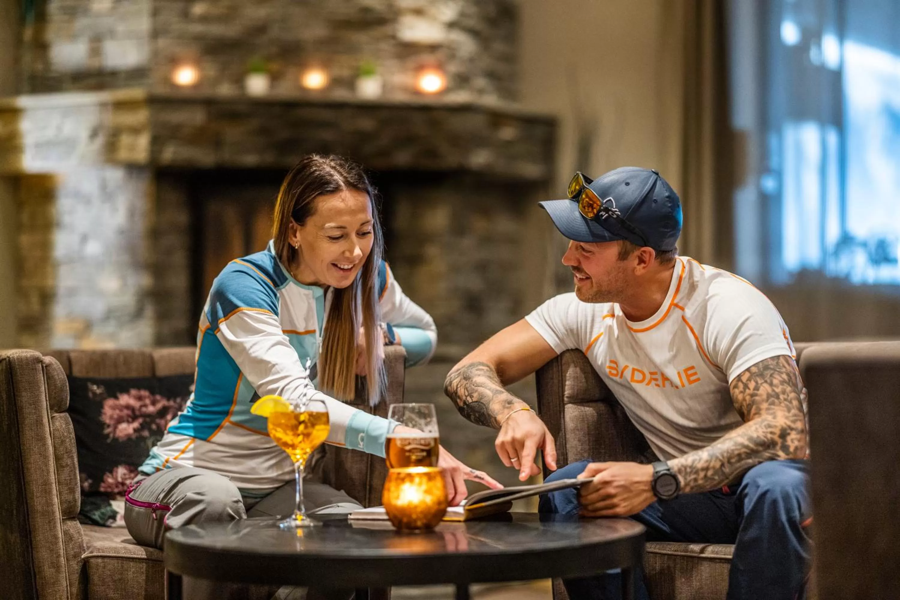 Communal lounge/ TV room in Grand Hotel - by Classic Norway Hotels