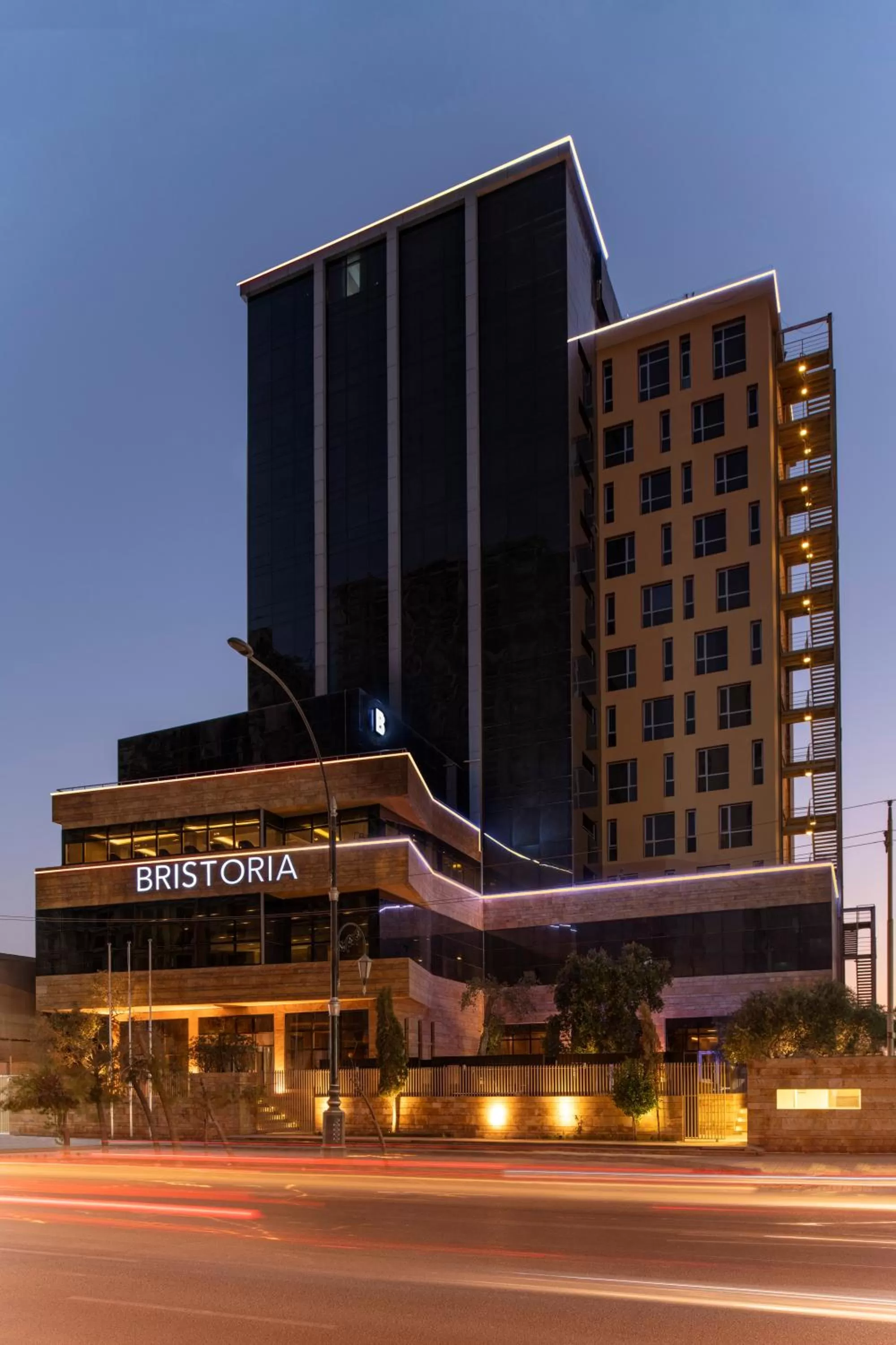Property building in Bristoria Hotel Erbil