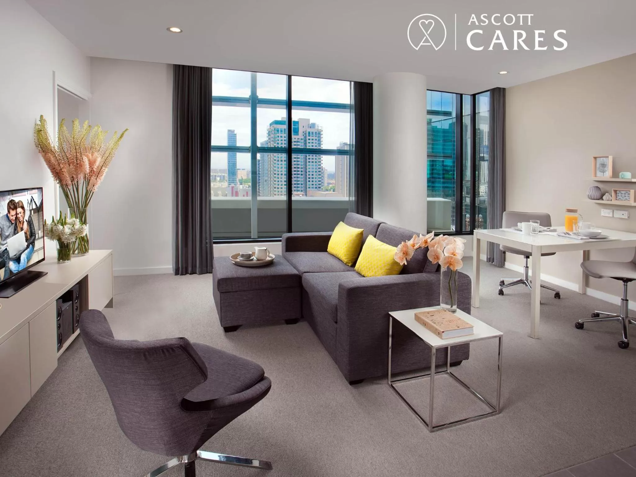 Decorative detail in Citadines on Bourke Melbourne