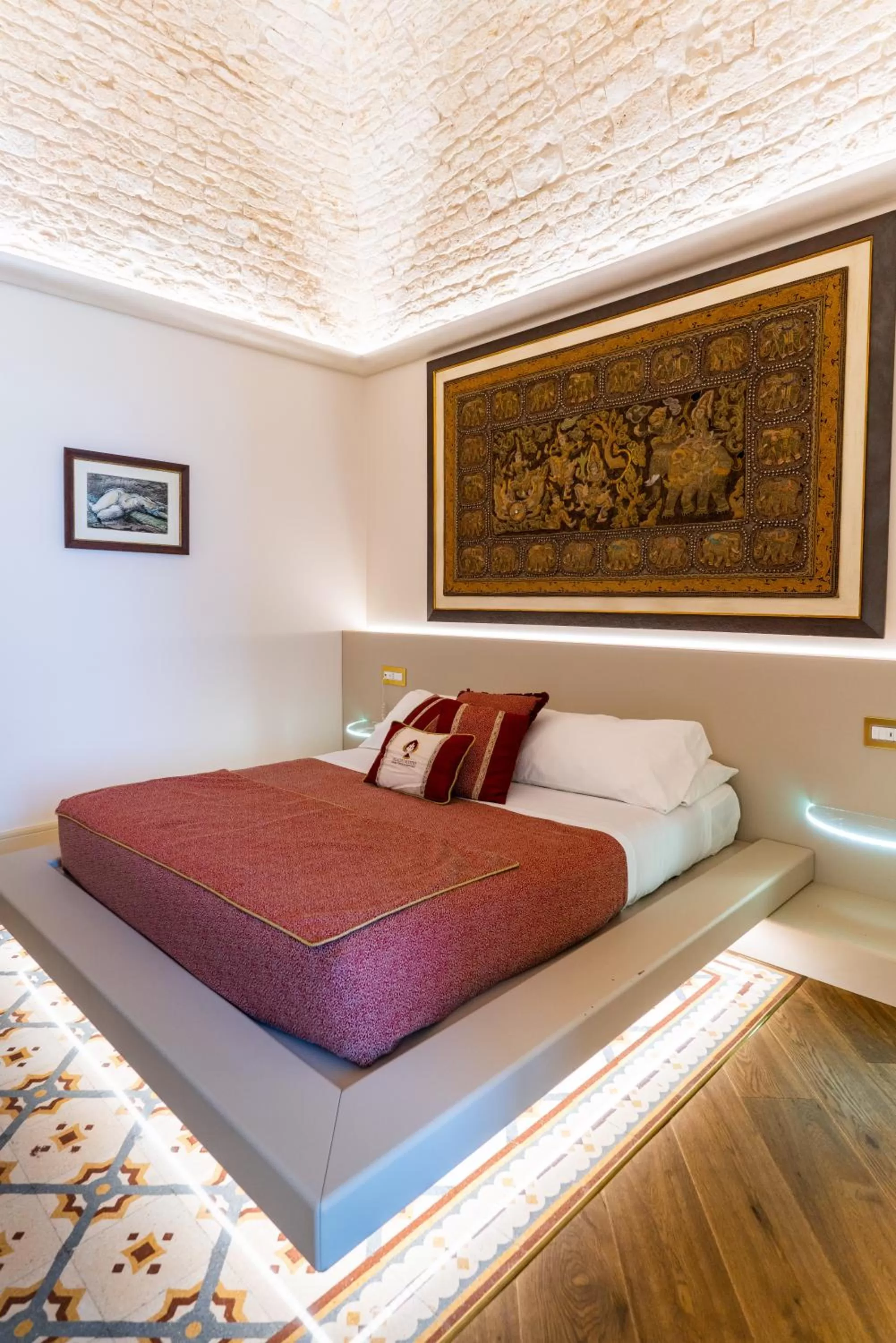 Bed in Palazzo Scotto