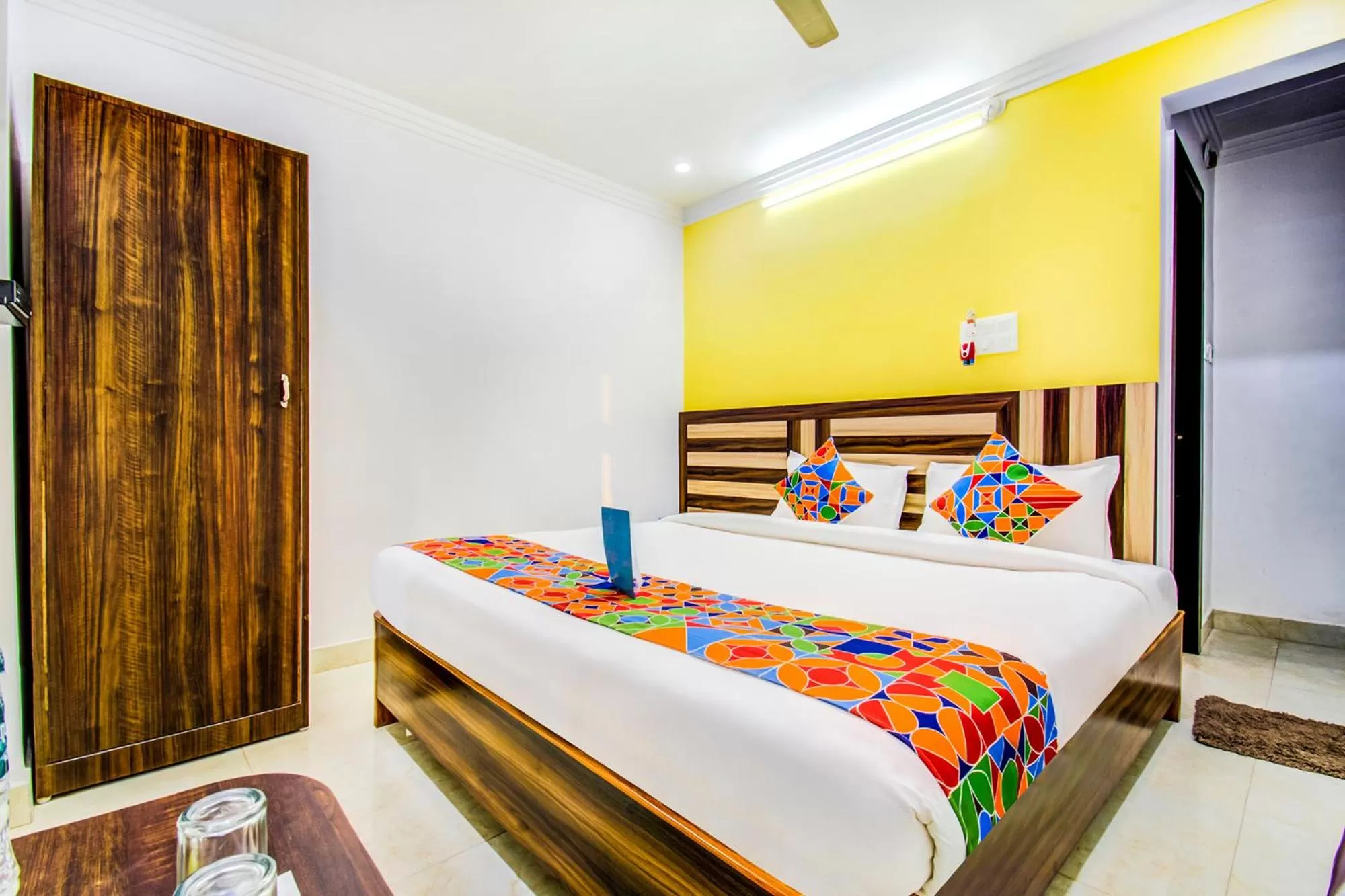 Bedroom, Bed in FabHotel Grand Sheela
