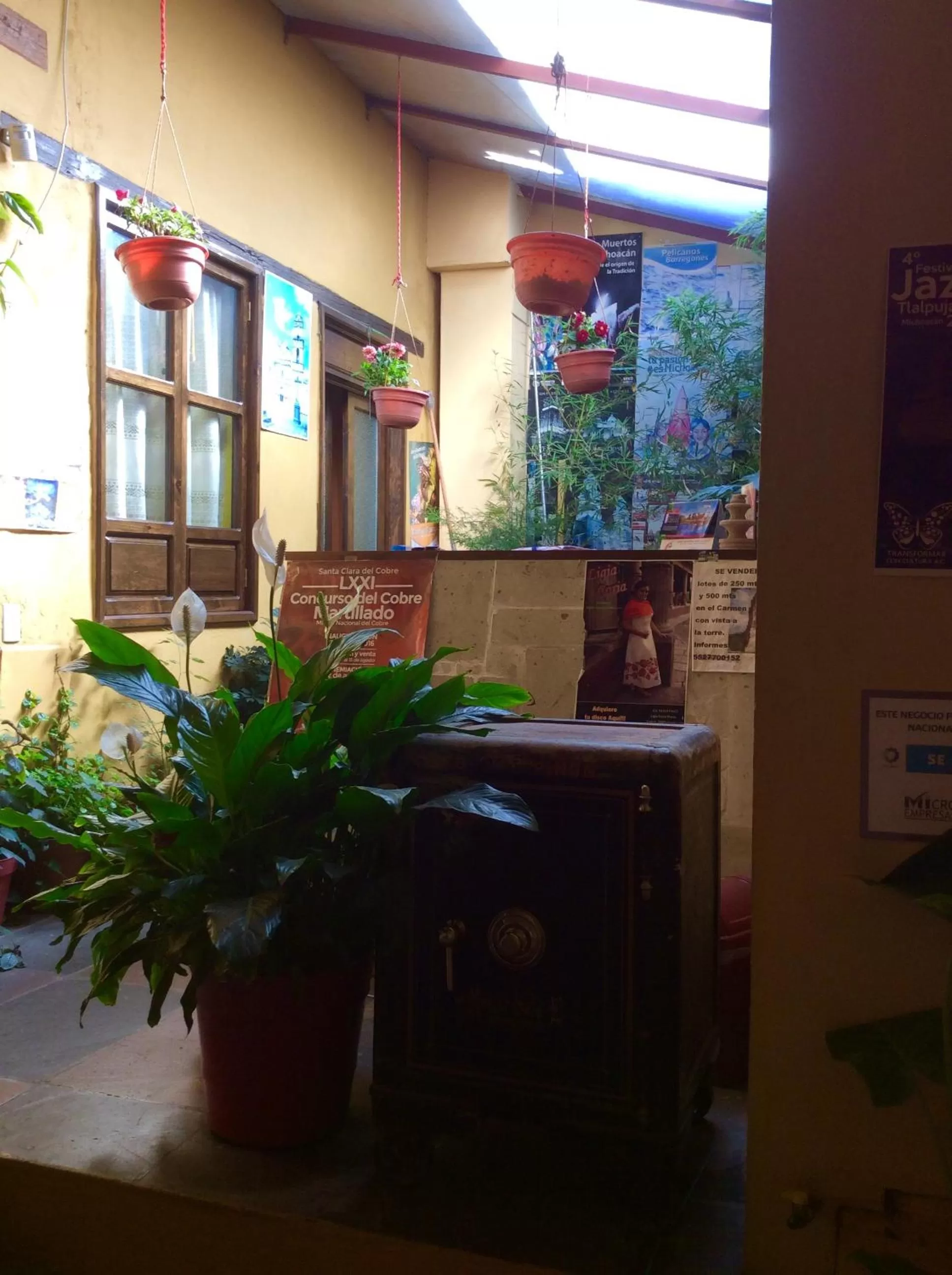 Lobby or reception in Hotel Plaza Mayor