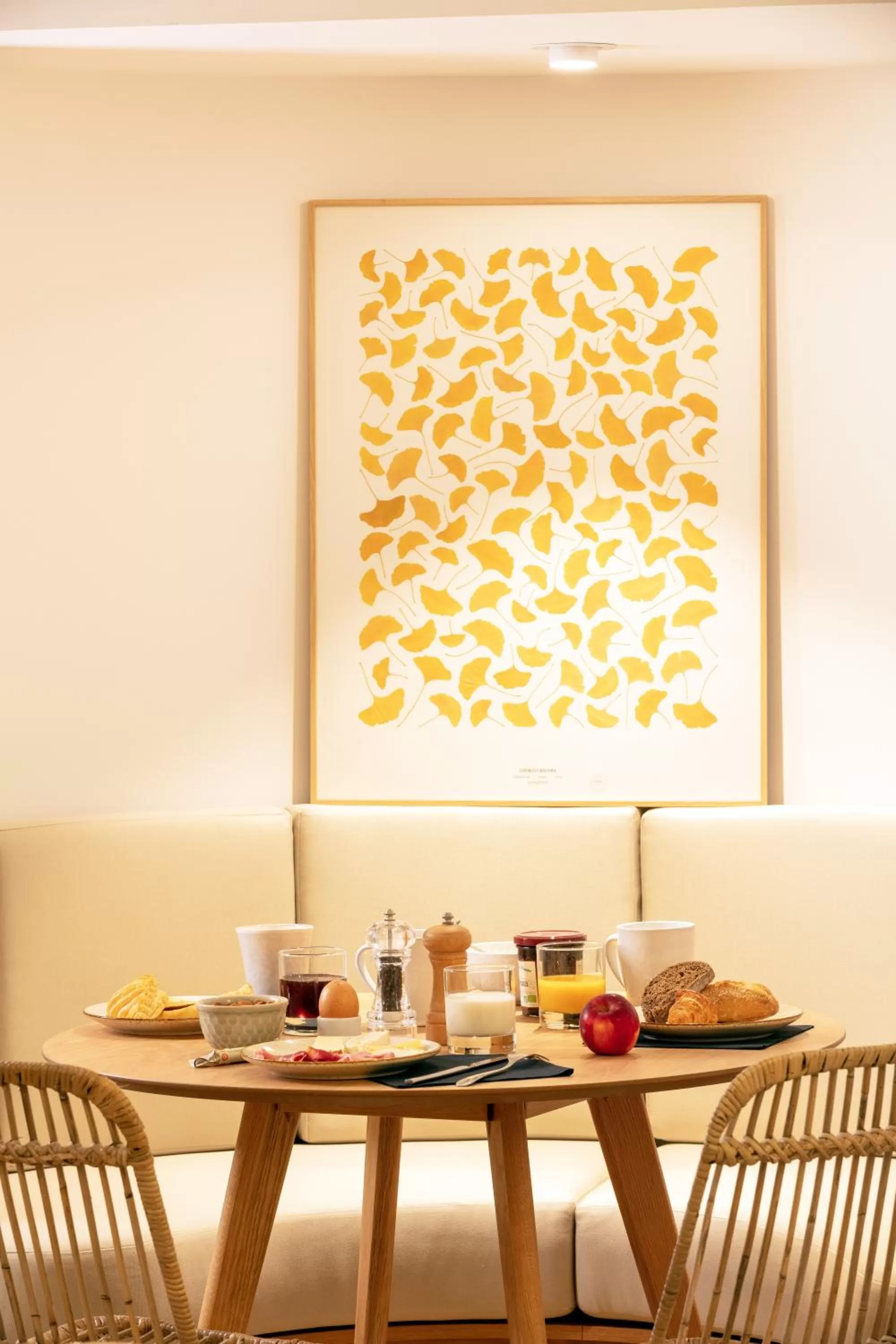 Seating area in Hôtel Escaletto