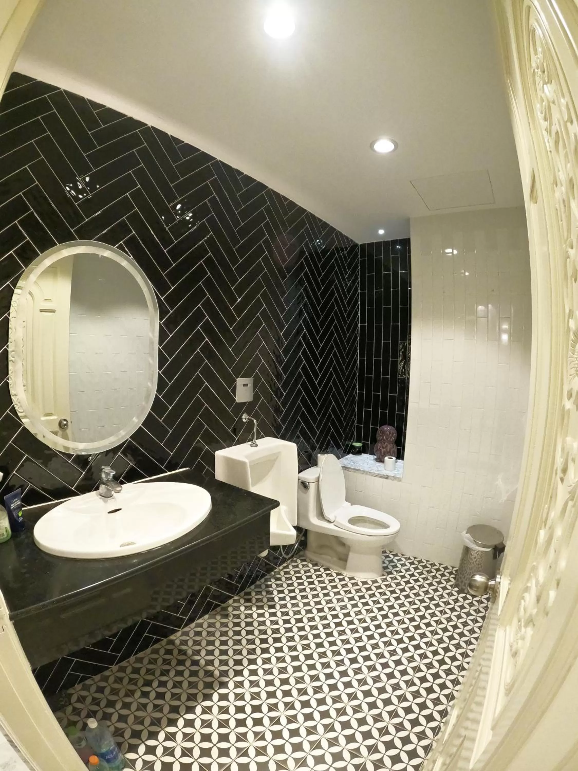 Bathroom in Dinh Phat Hotel