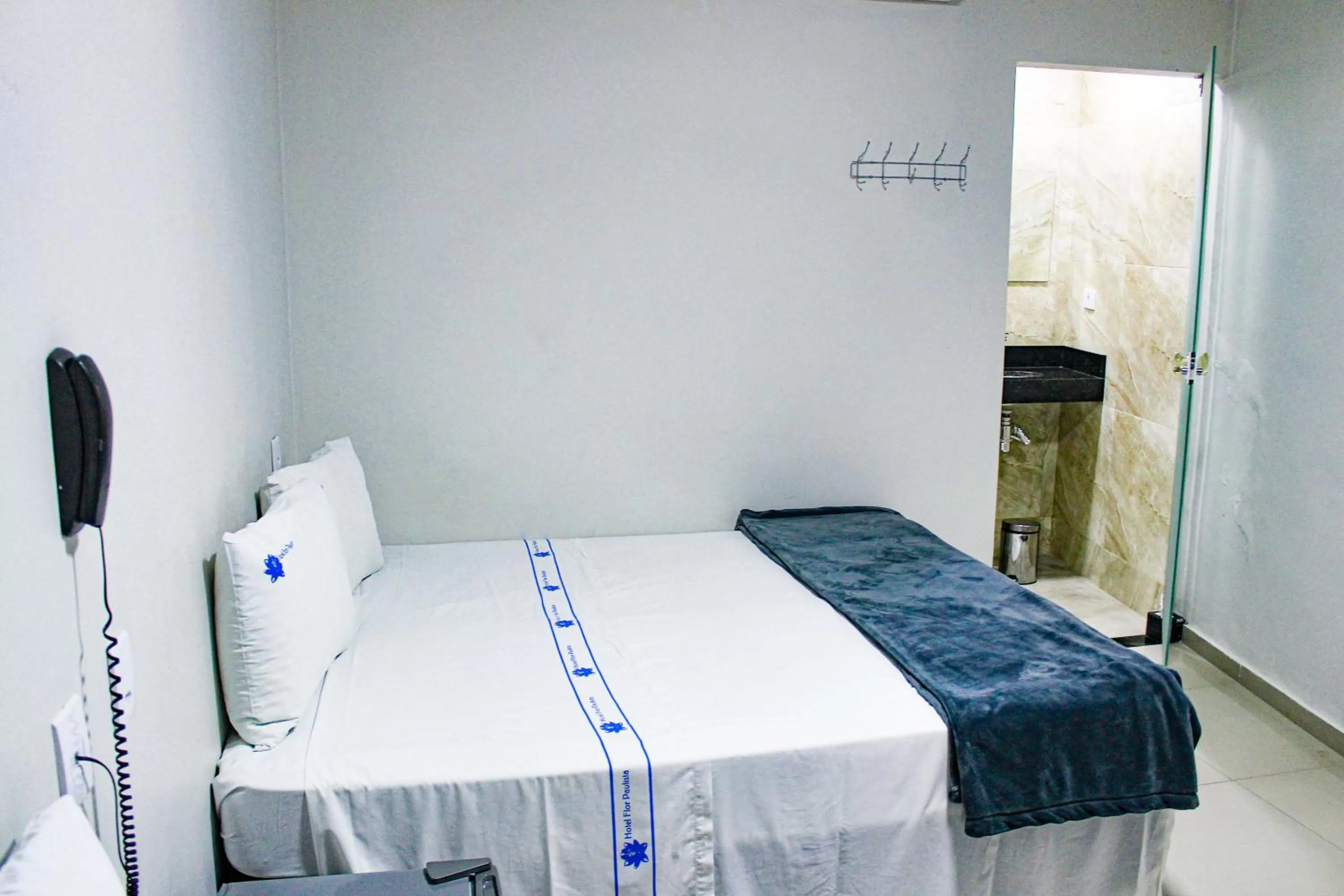 Bed in Hotel Flor Paulista