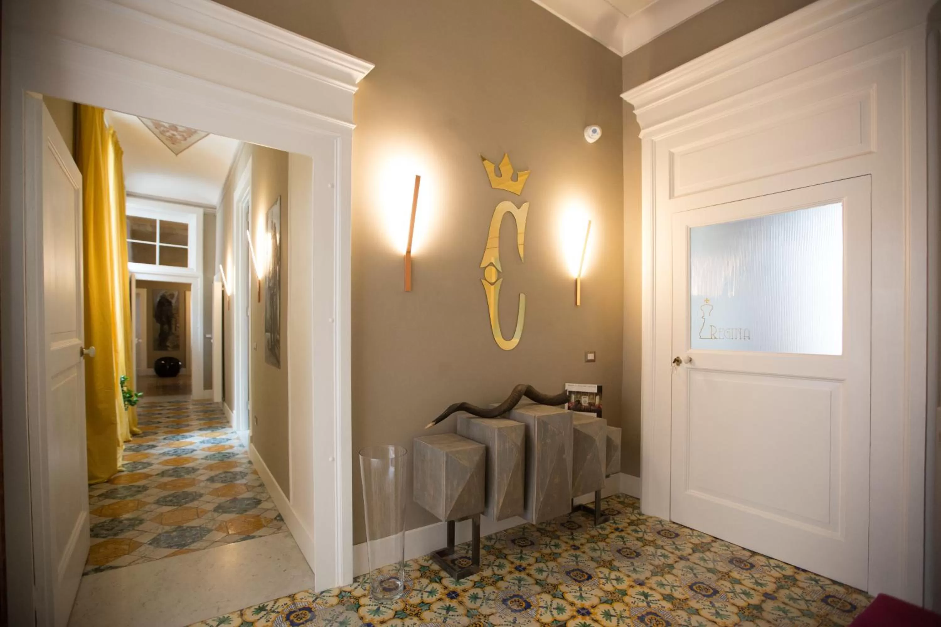 Lobby or reception in Palazzo Cannavina Suite & Private SPA