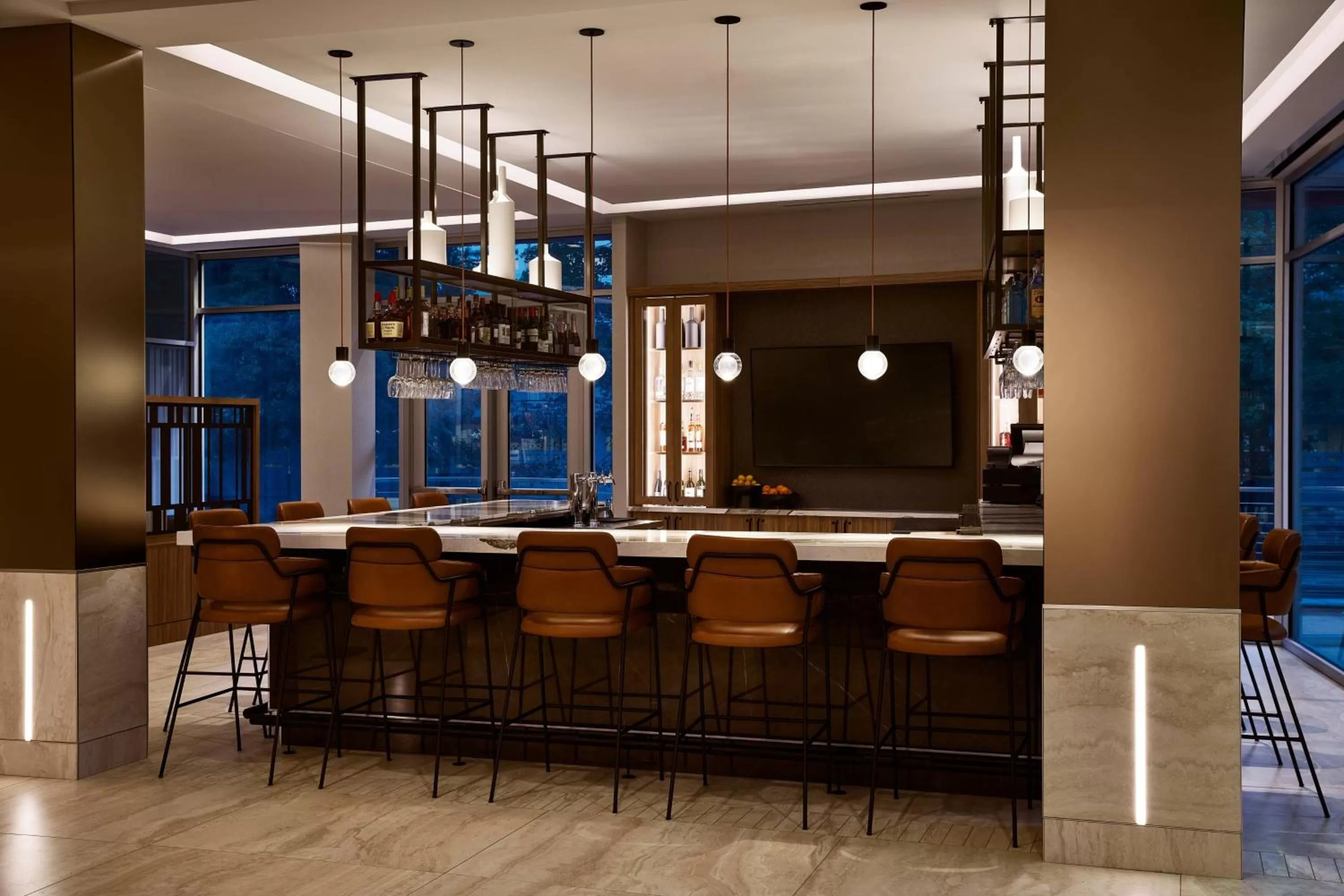 Lounge or bar in AC Hotel by Marriott Atlanta Perimeter