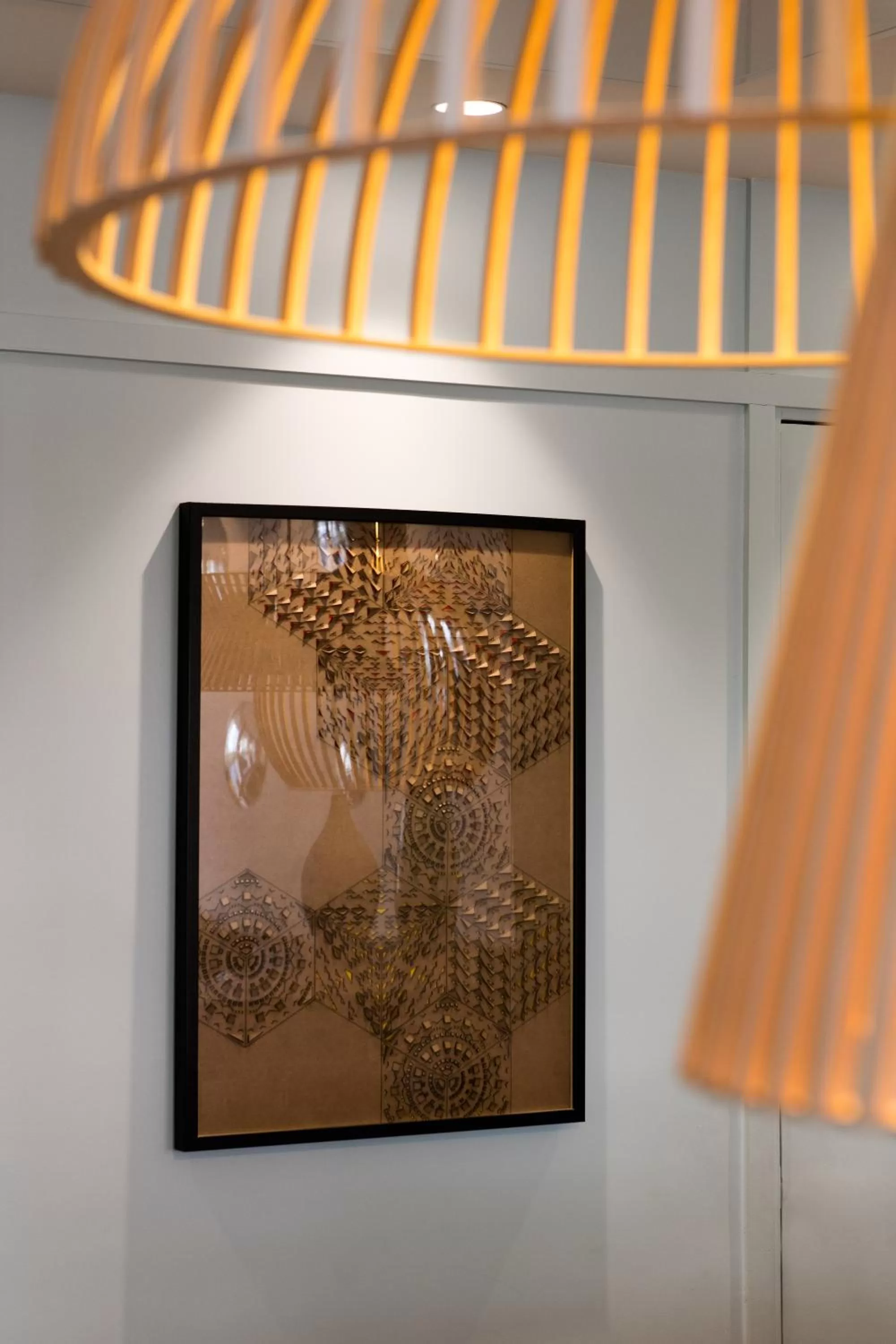 Lobby or reception in Hotel des Nations Saint Germain