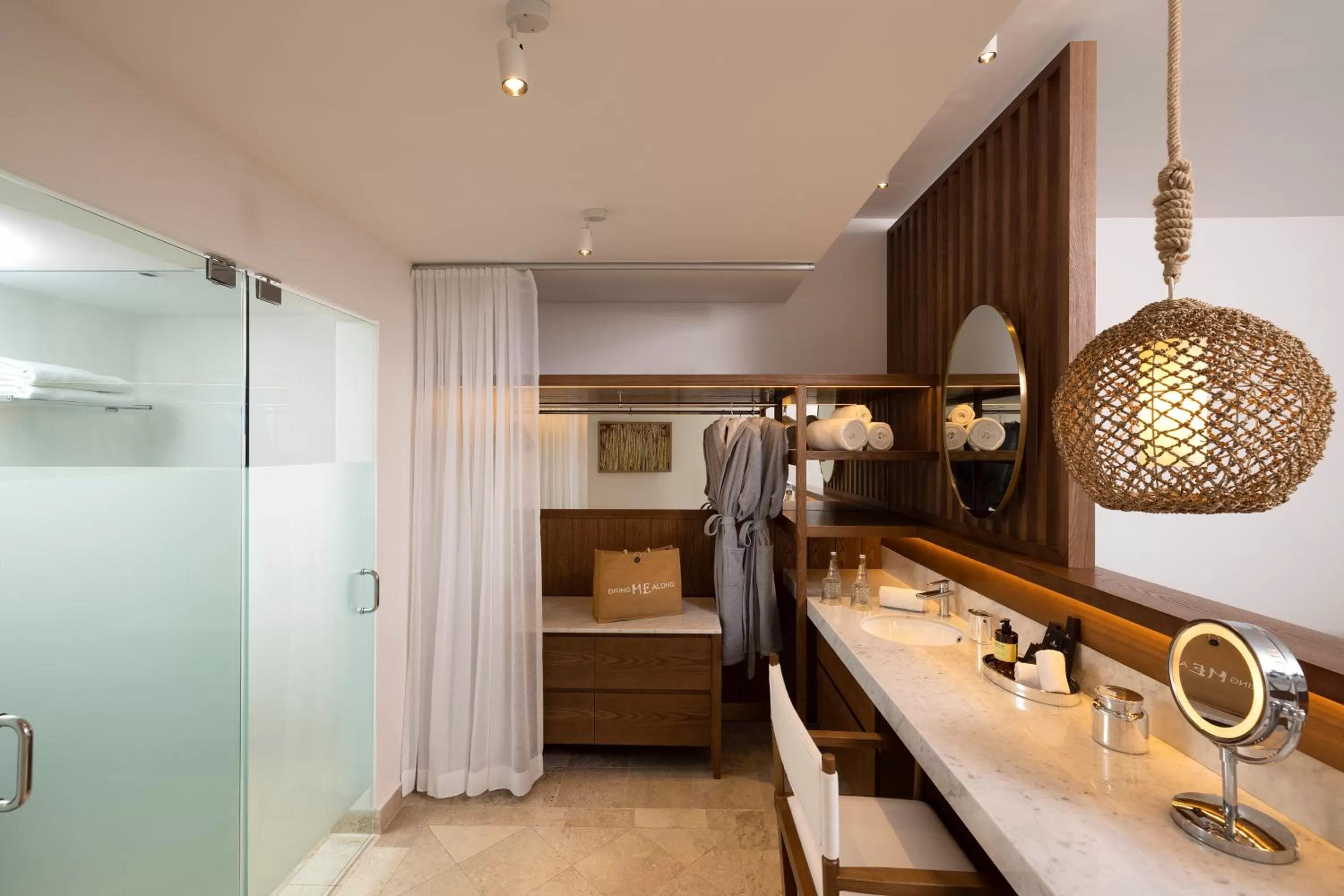 Bathroom in ME Cabo by Meliá