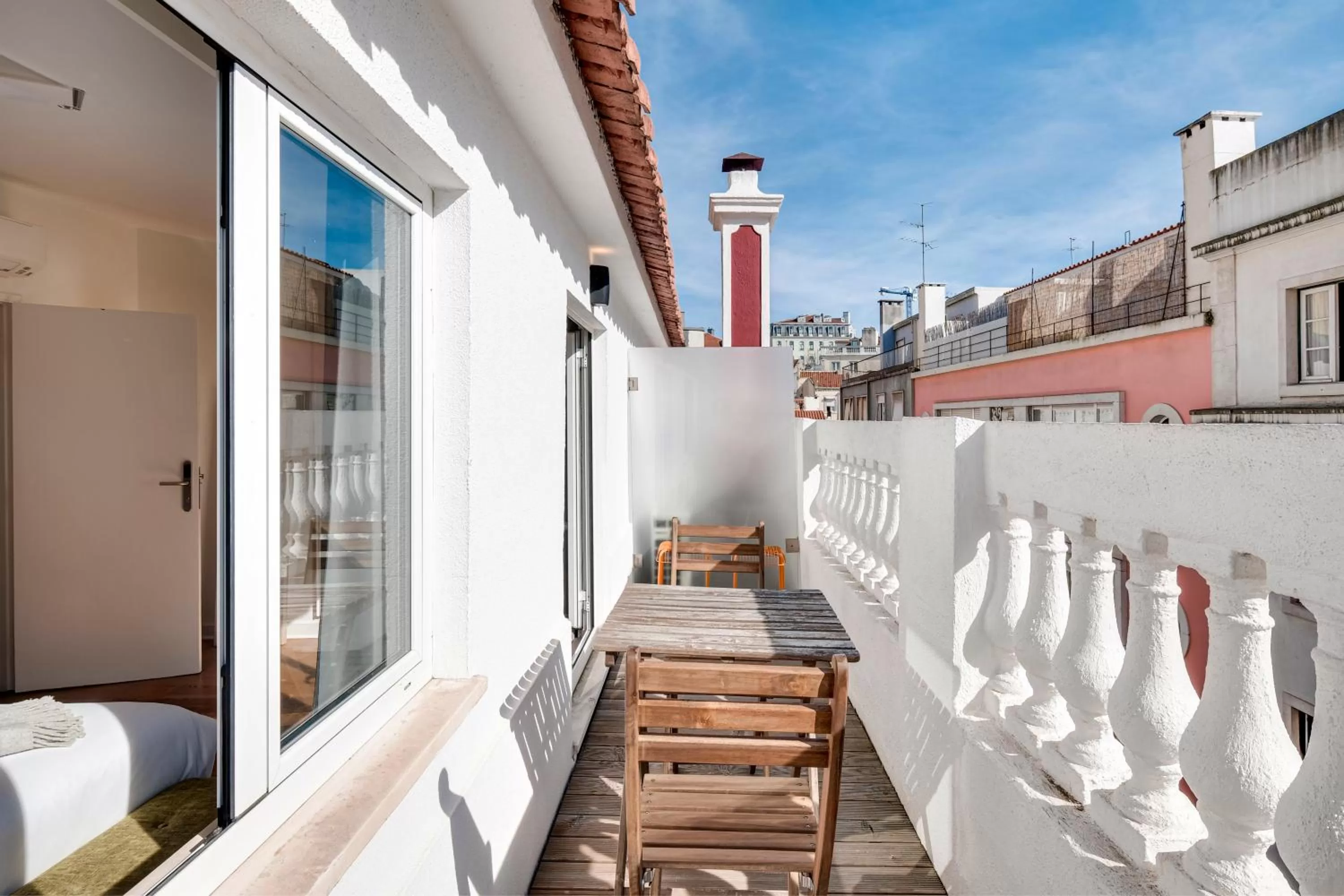 Balcony/Terrace in 1869 Príncipe Real House