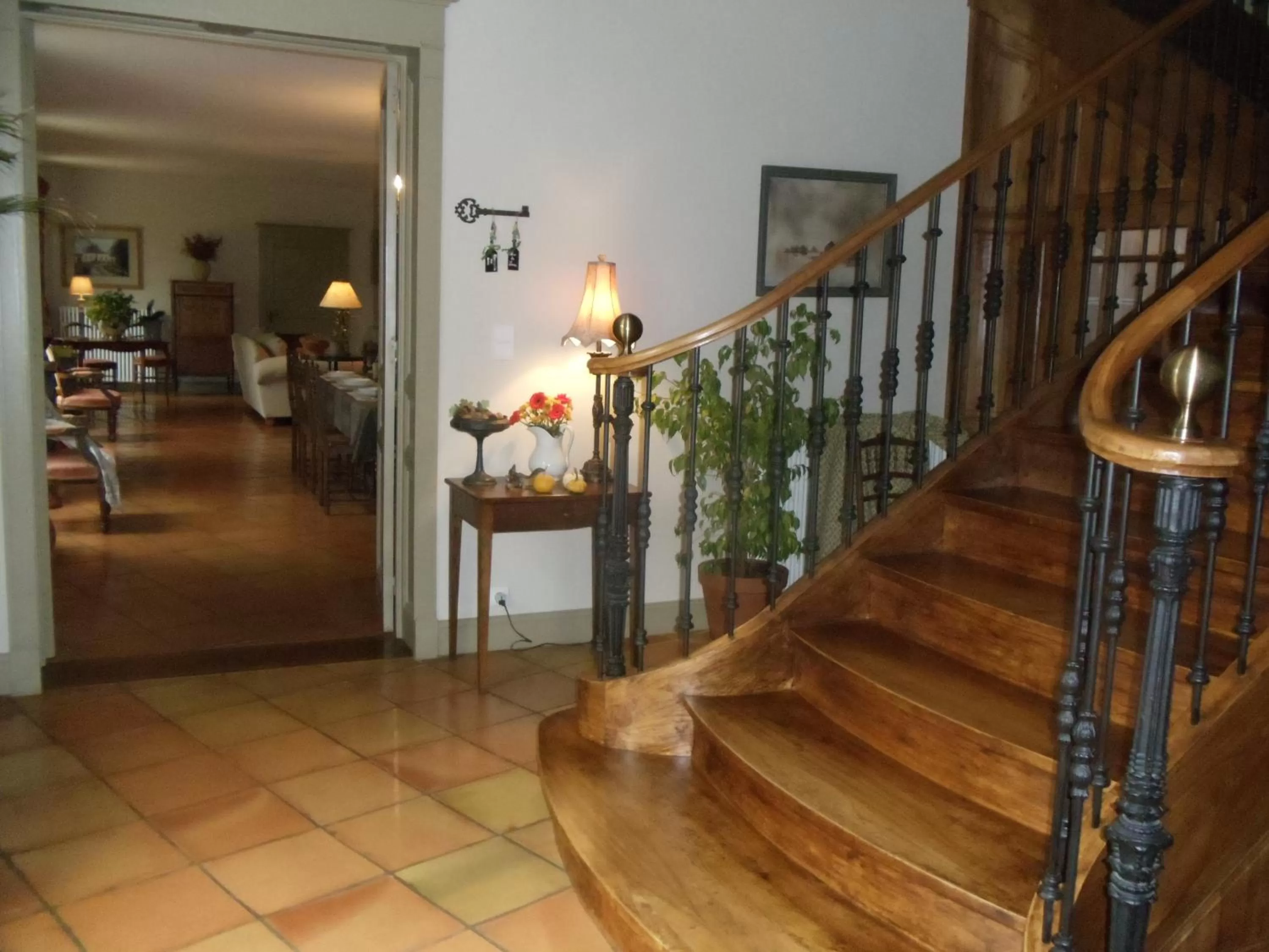 Lobby or reception in Maison d'hôtes de Charme Les Bruhasses