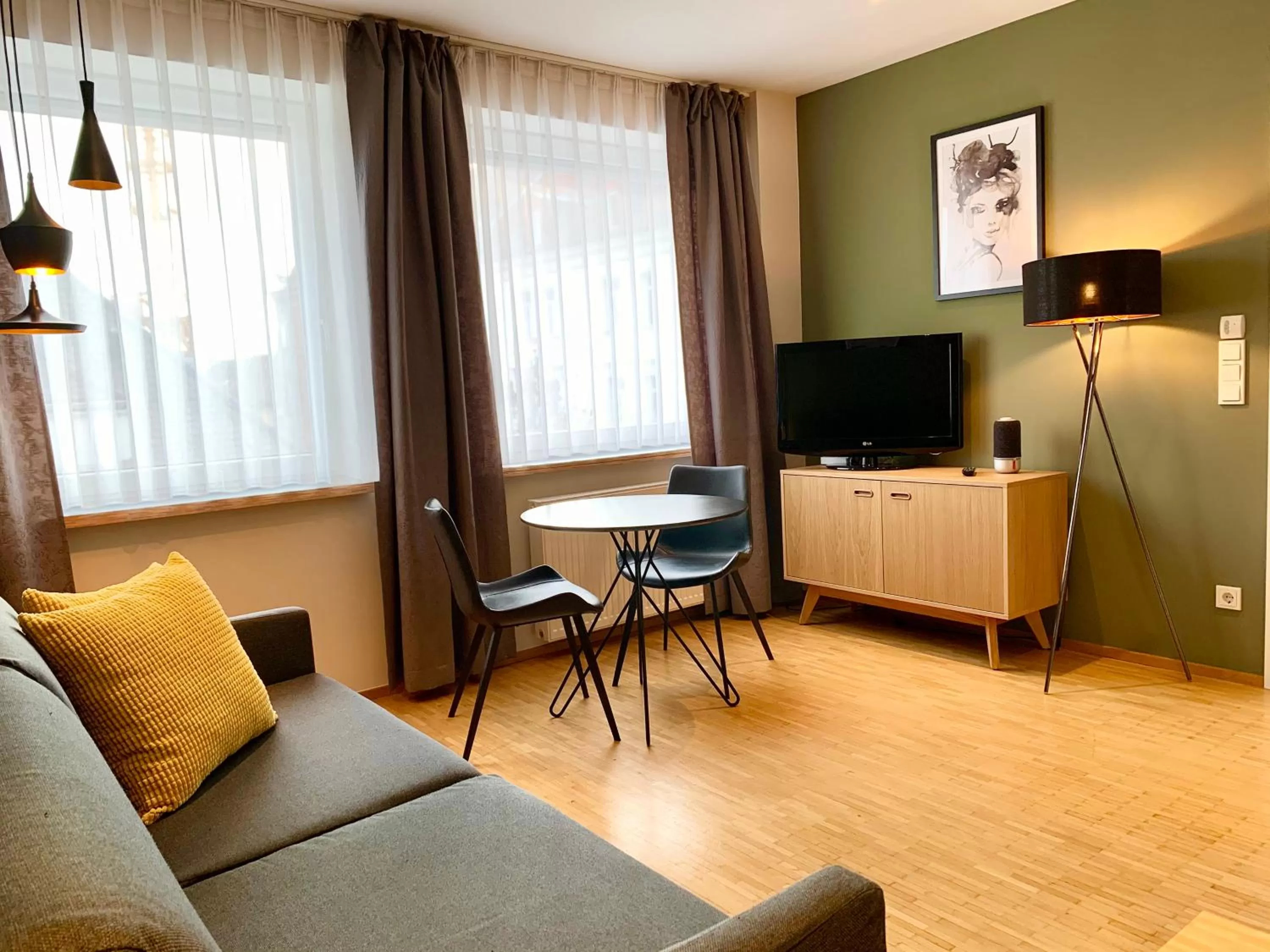 Living room in zeitwohnhaus SUITE-HOTEL & SERVICED APARTMENTS