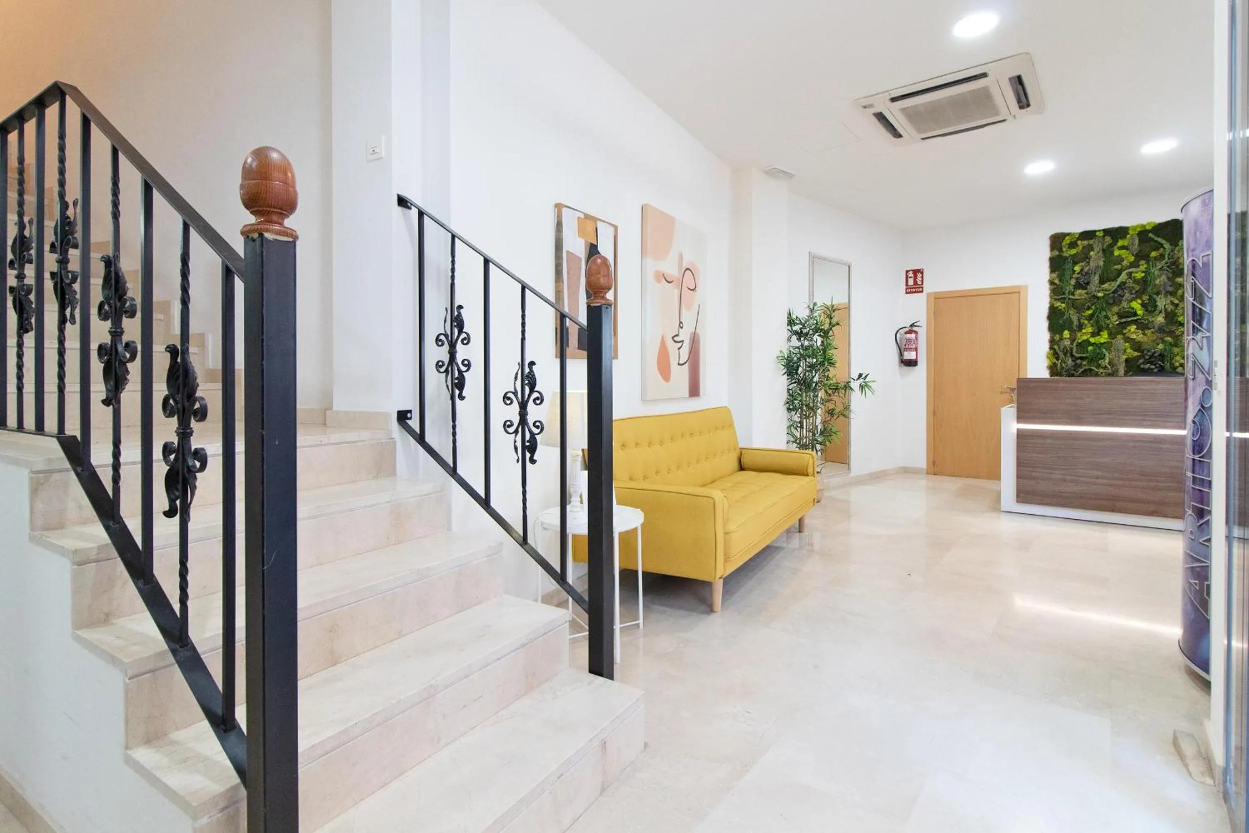 Lobby or reception in Hotel Sagunto