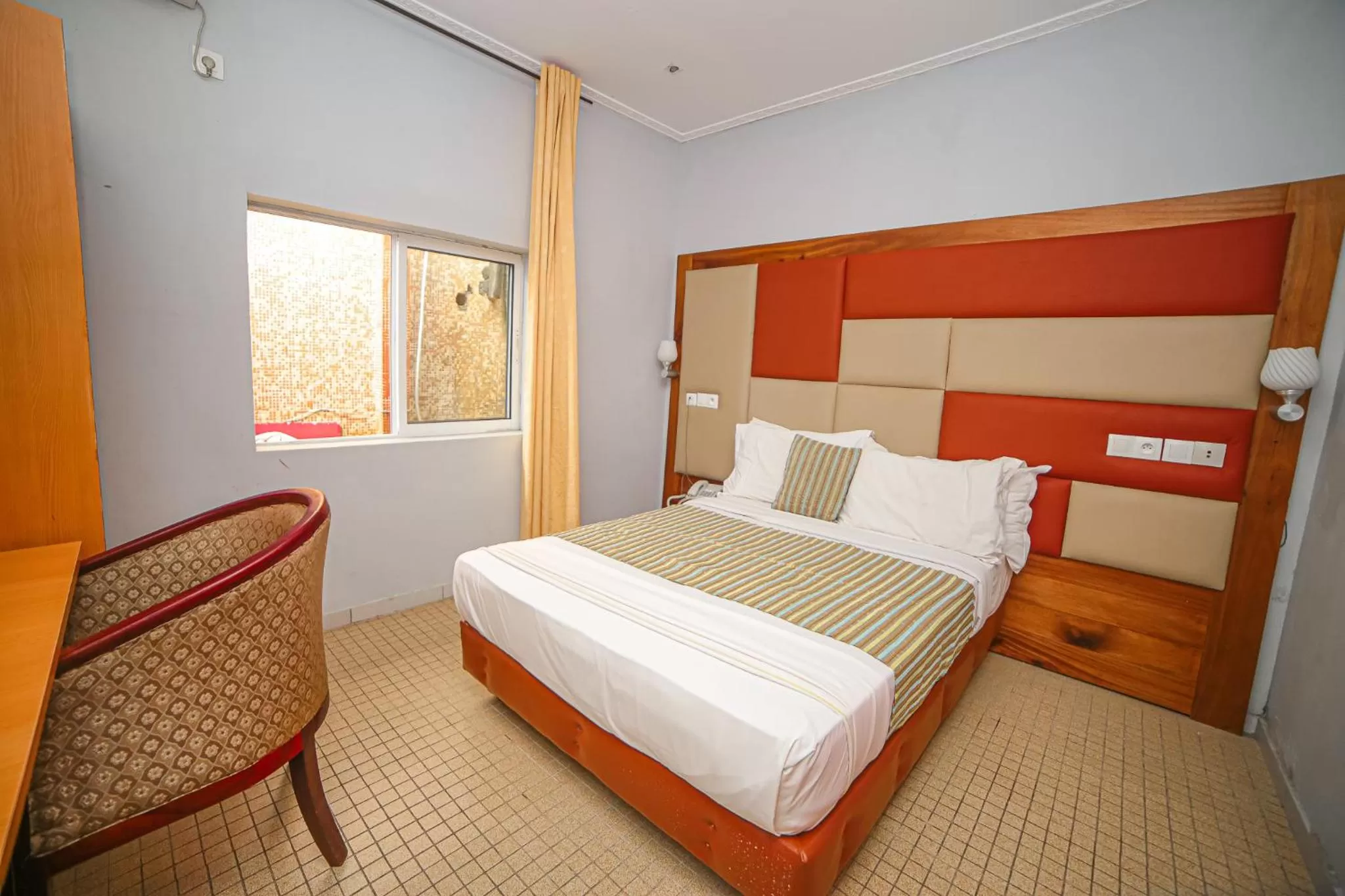 Bed in Fini Hotel Bobende