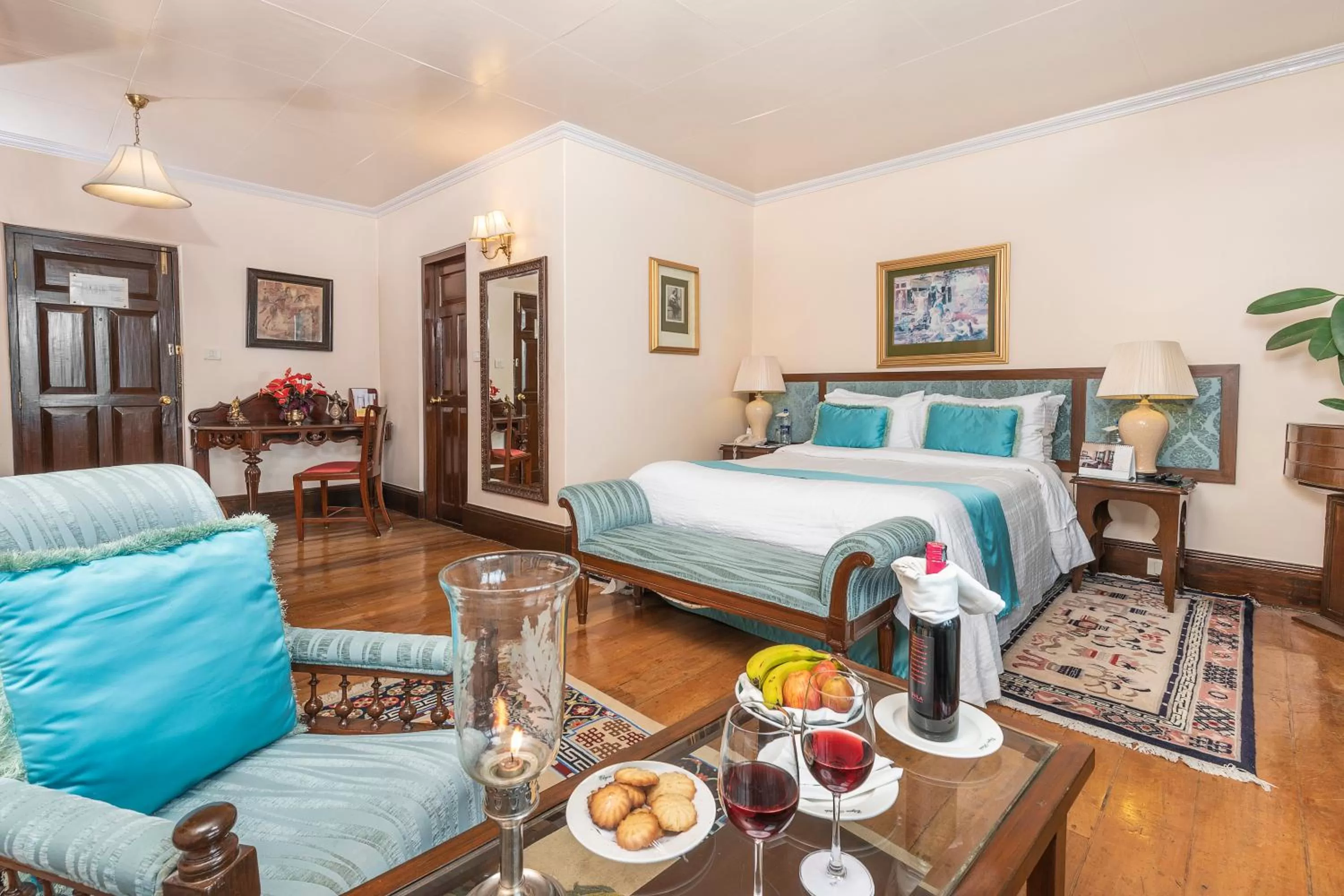 Bed in The Elgin Silver Oaks - Heritage Resort & Spa