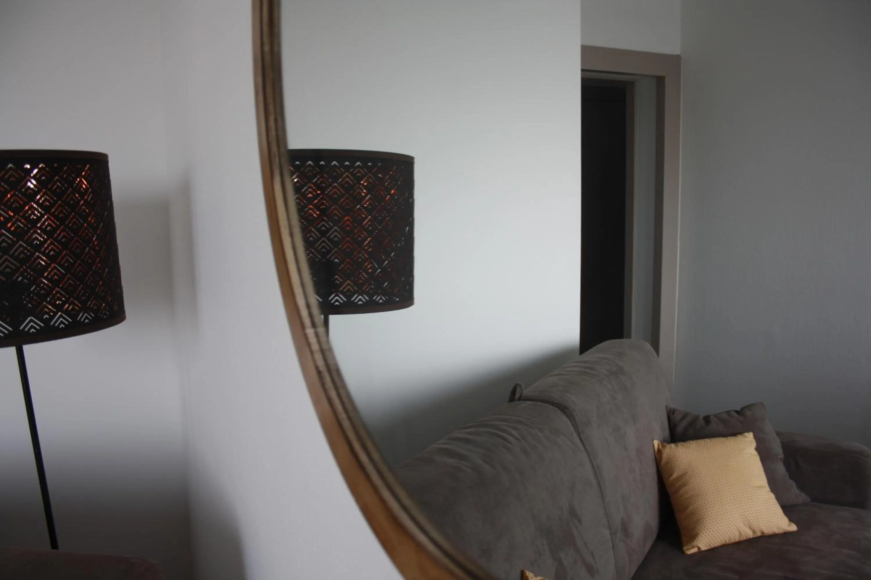 Living room in Logis Hôtel Sea View