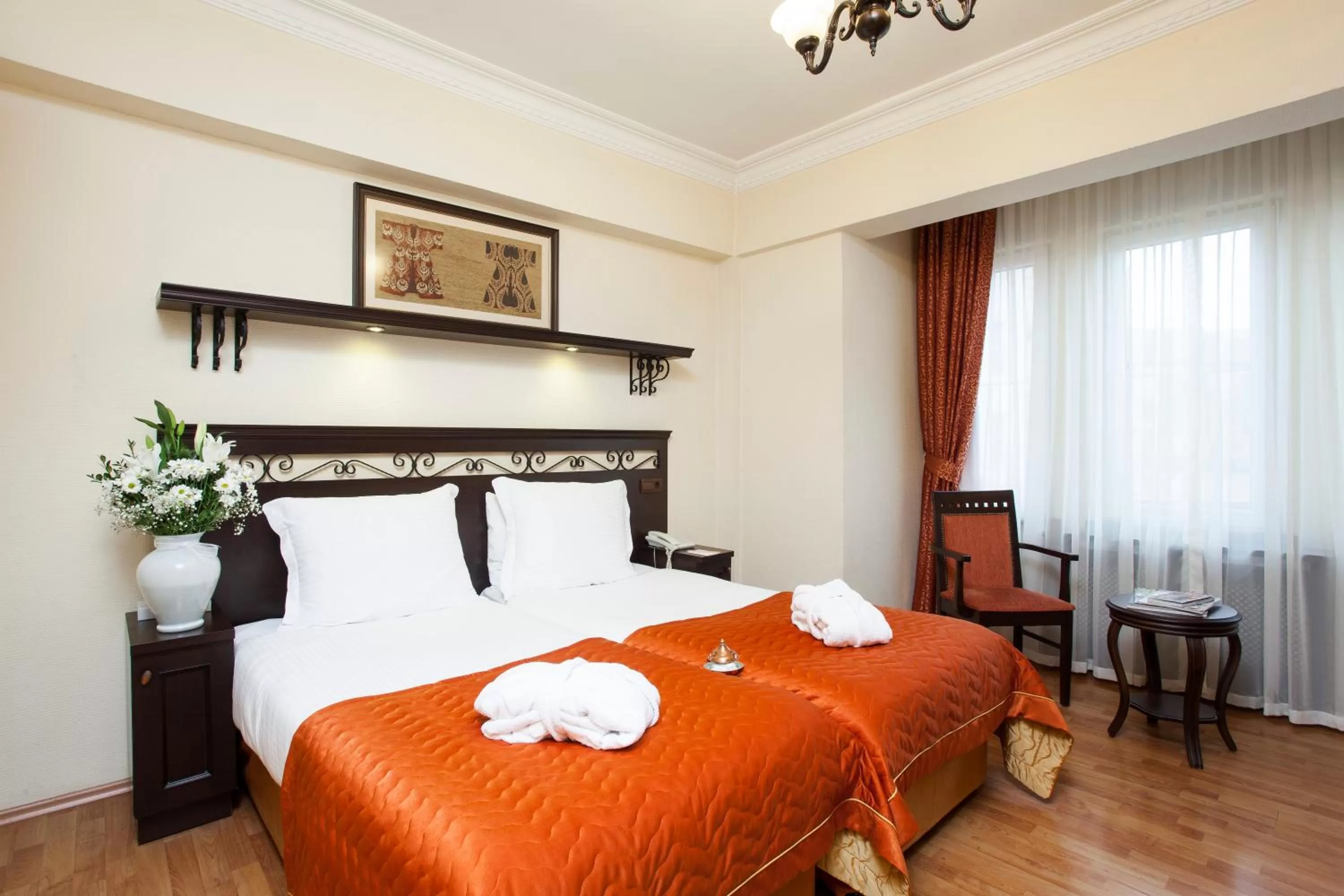Bed in Ottoman Hotel Imperial-Special Category