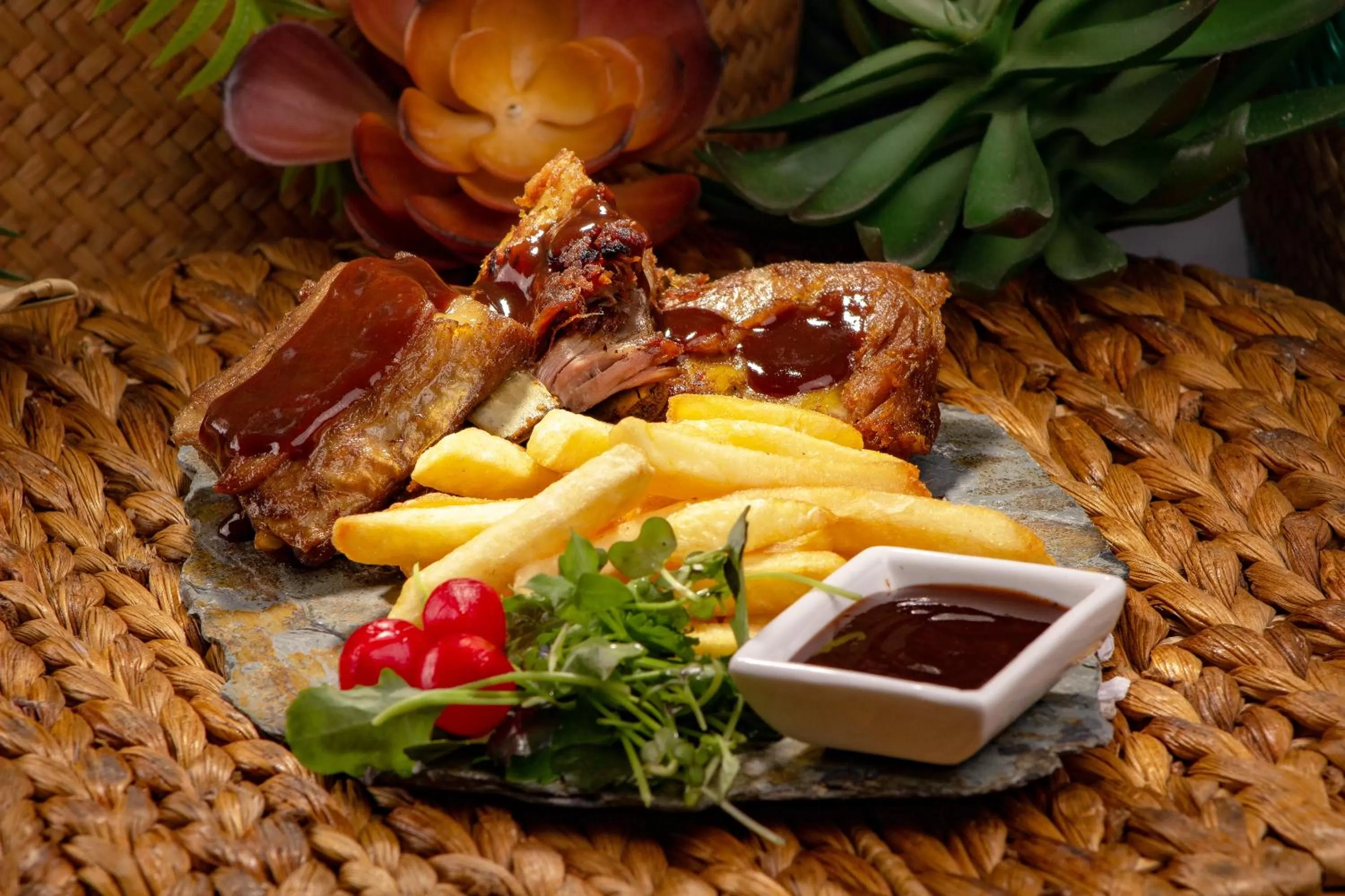 Food close-up in Hotel Las Nieves