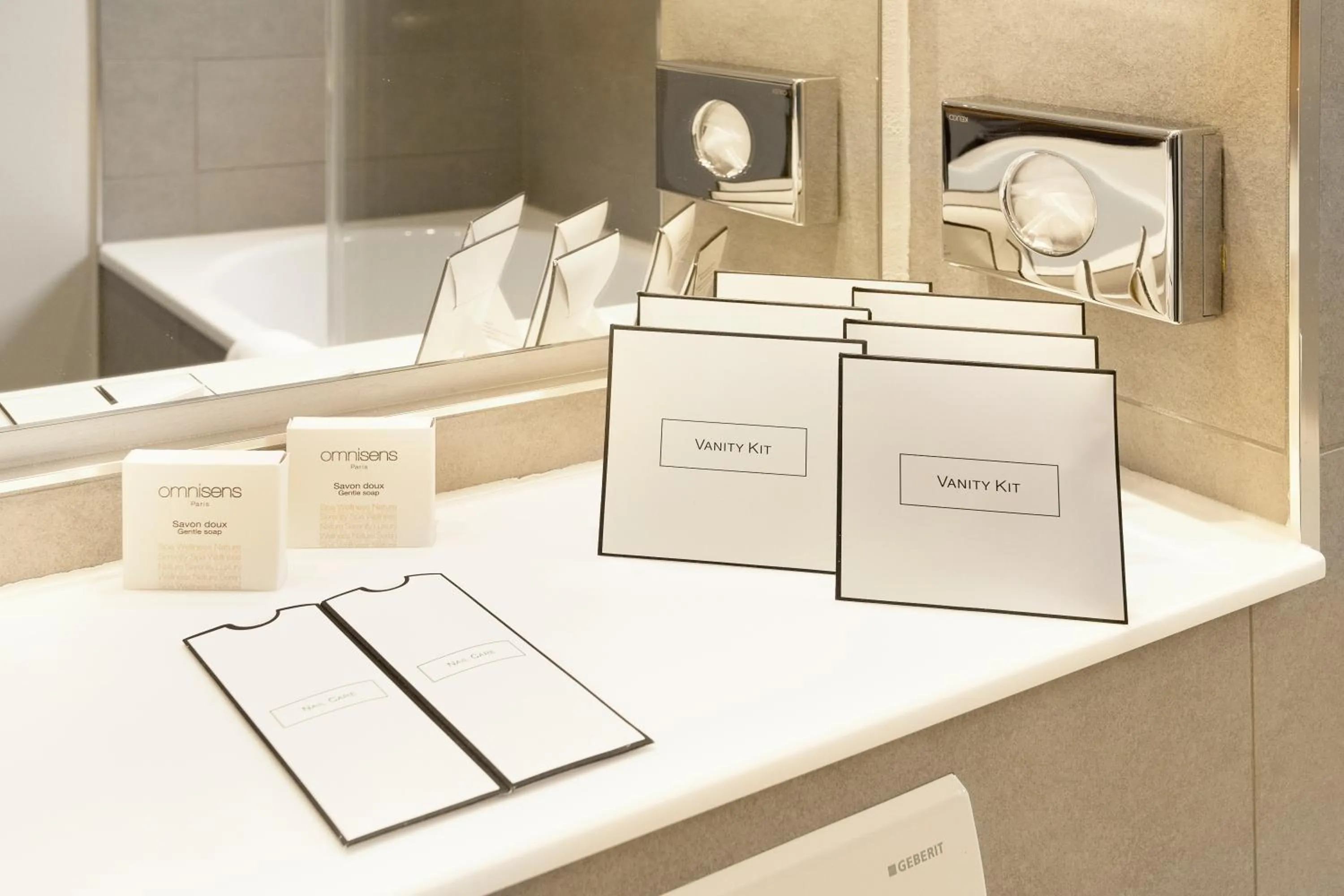 Bathroom in Hotel Hamburger Hof