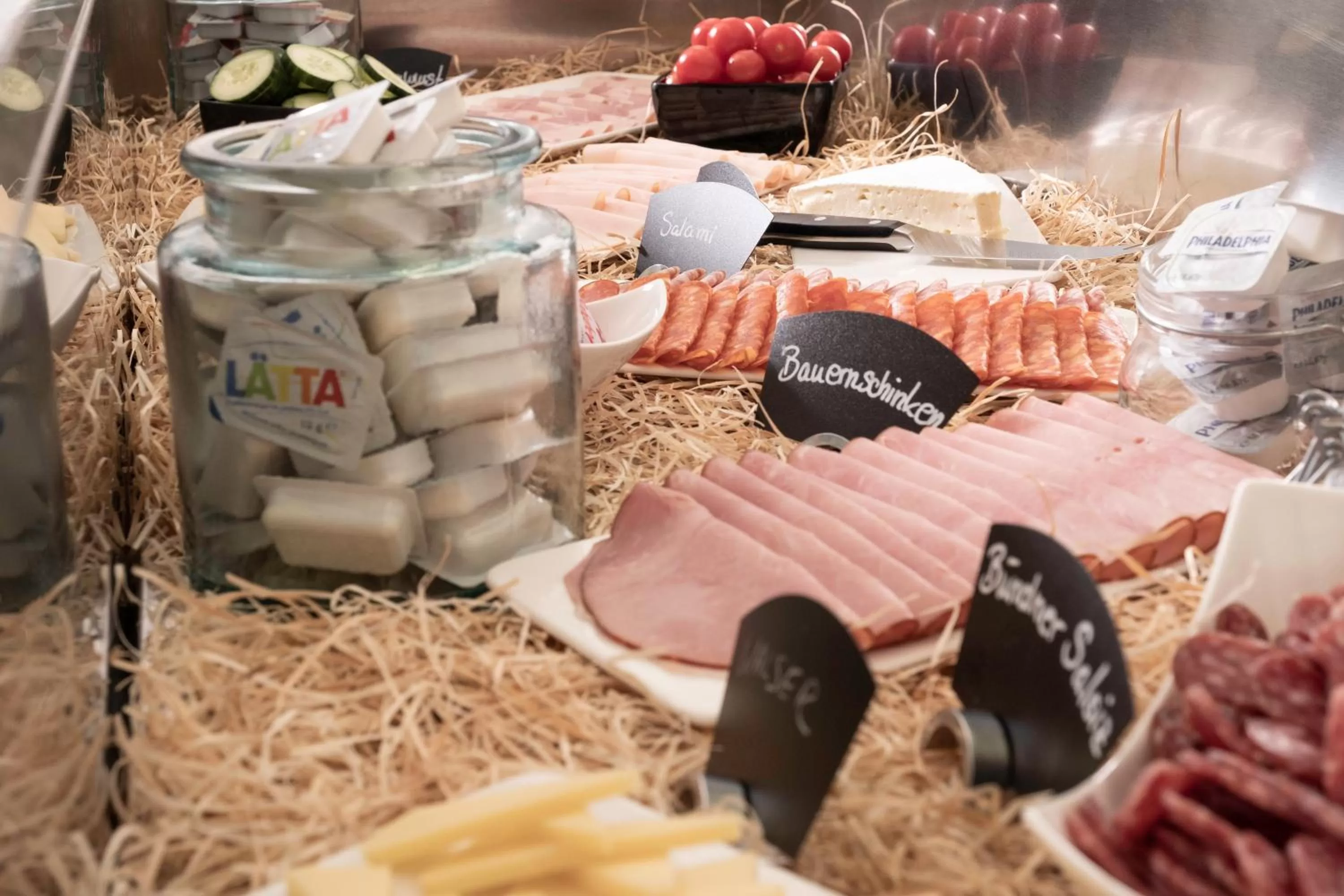 Continental breakfast in Mercure Chur City West