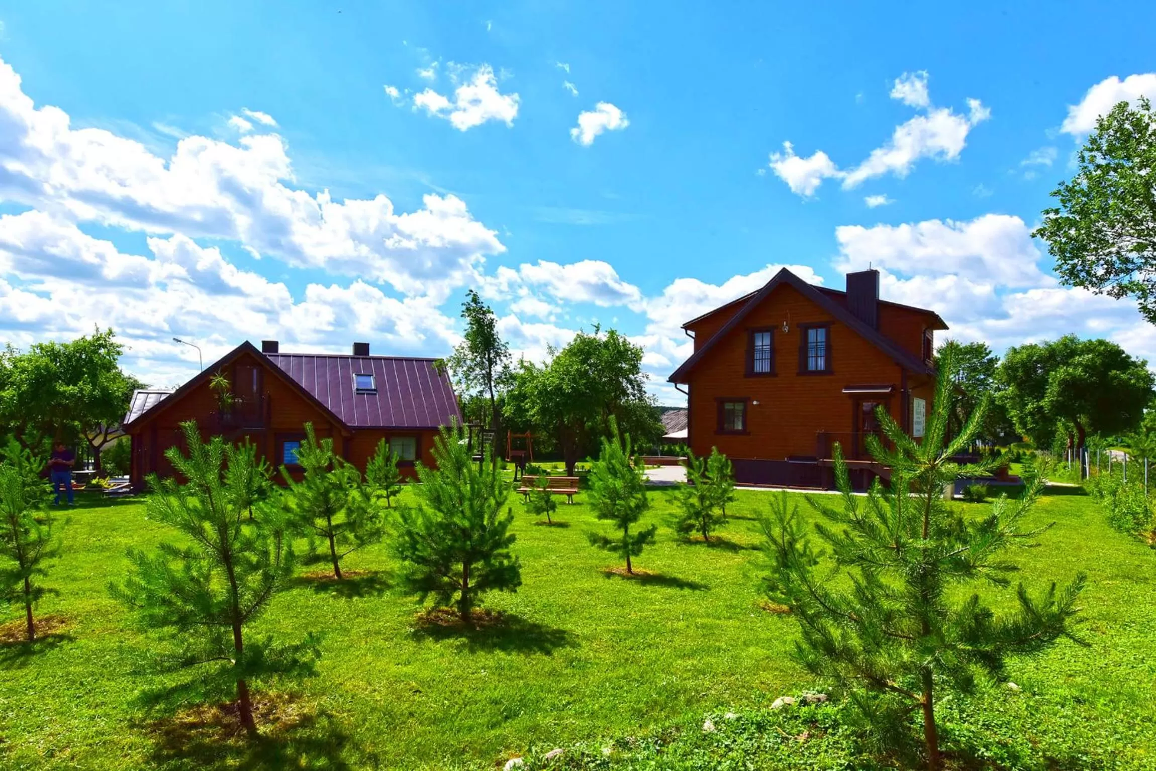 Natural landscape, Property Building in "Trakaitis" apartments in Villa