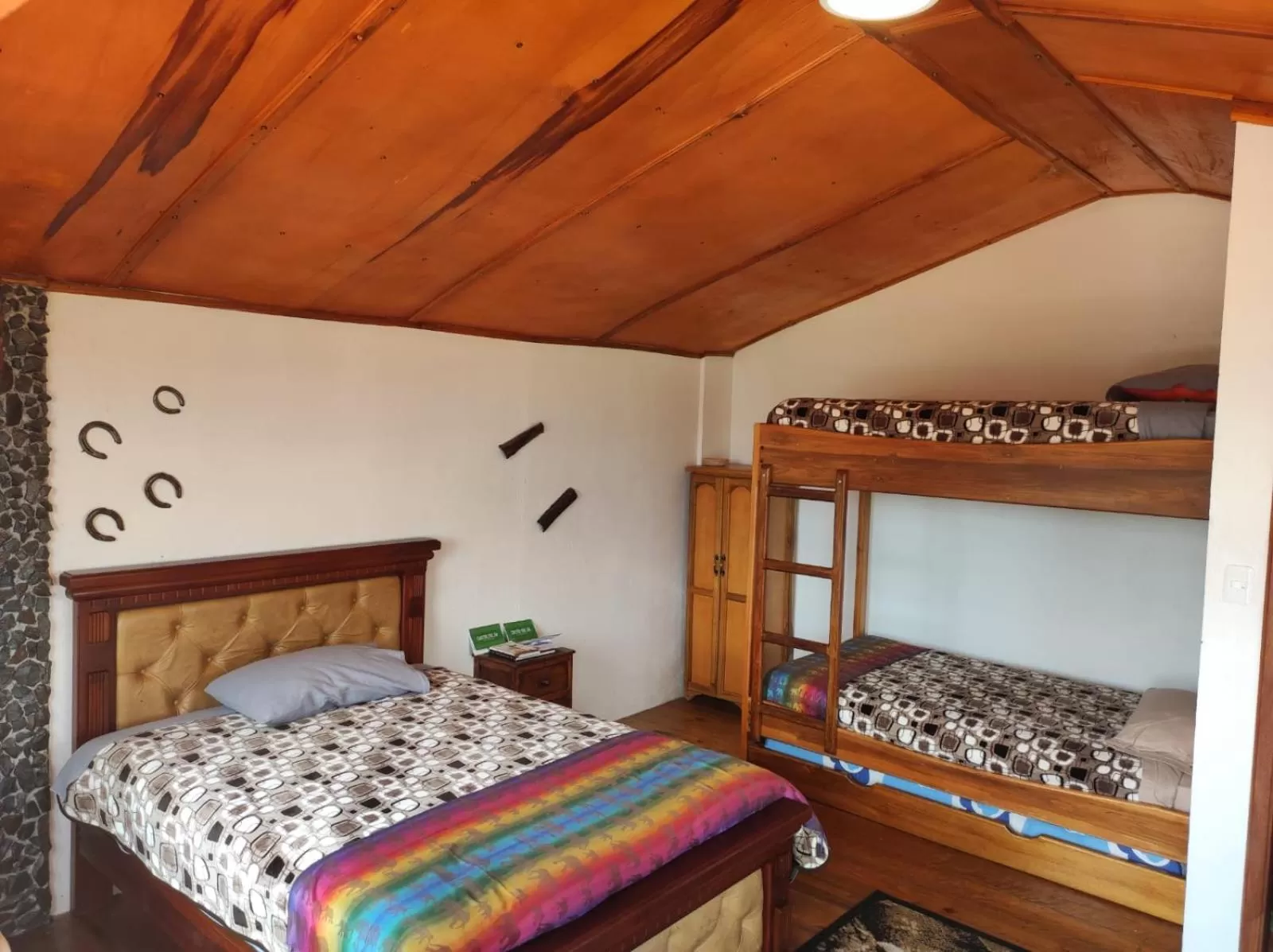 Bedroom in Ruta de los volcanes "Casa de campo"