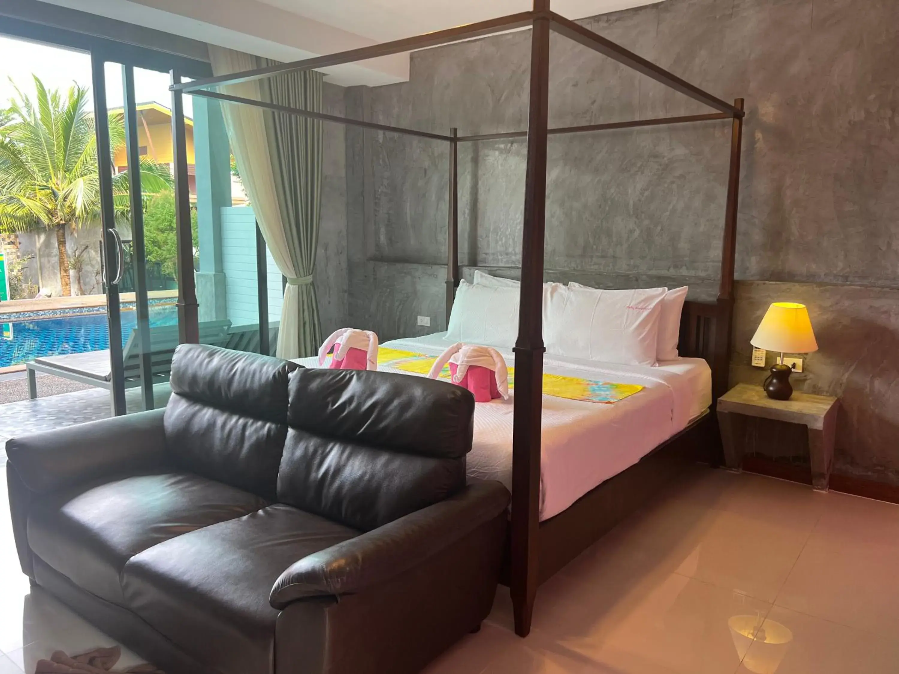 Double Room with Pool View in Pinky Bungalow Resort & Villa - SHA Extra Plus Double Room with Pool View in Pinky Bungalow Resort & Villa - SHA Extra Plus