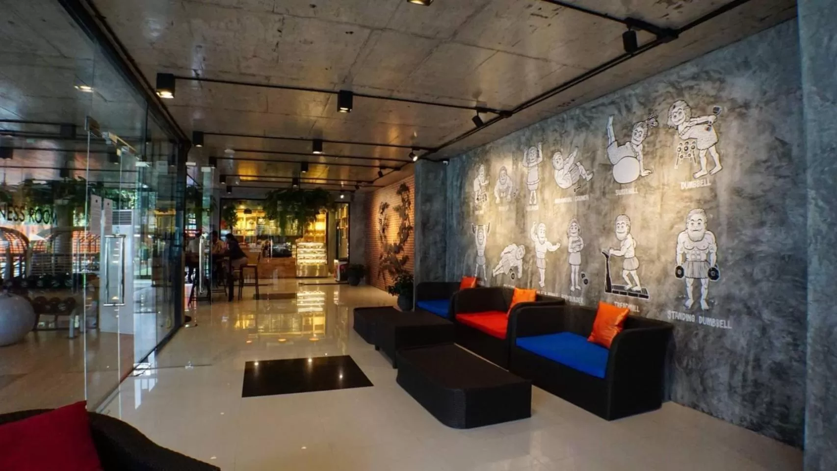 Lobby or reception in Maneetel Krabi Beachfront-SHA Plus