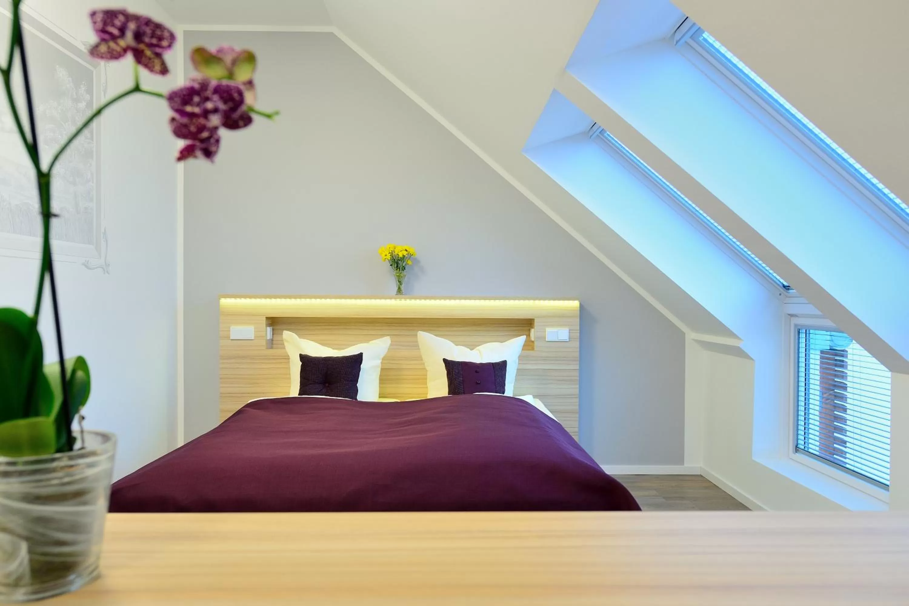 Bedroom, Bed in Flair Hotel Reuner