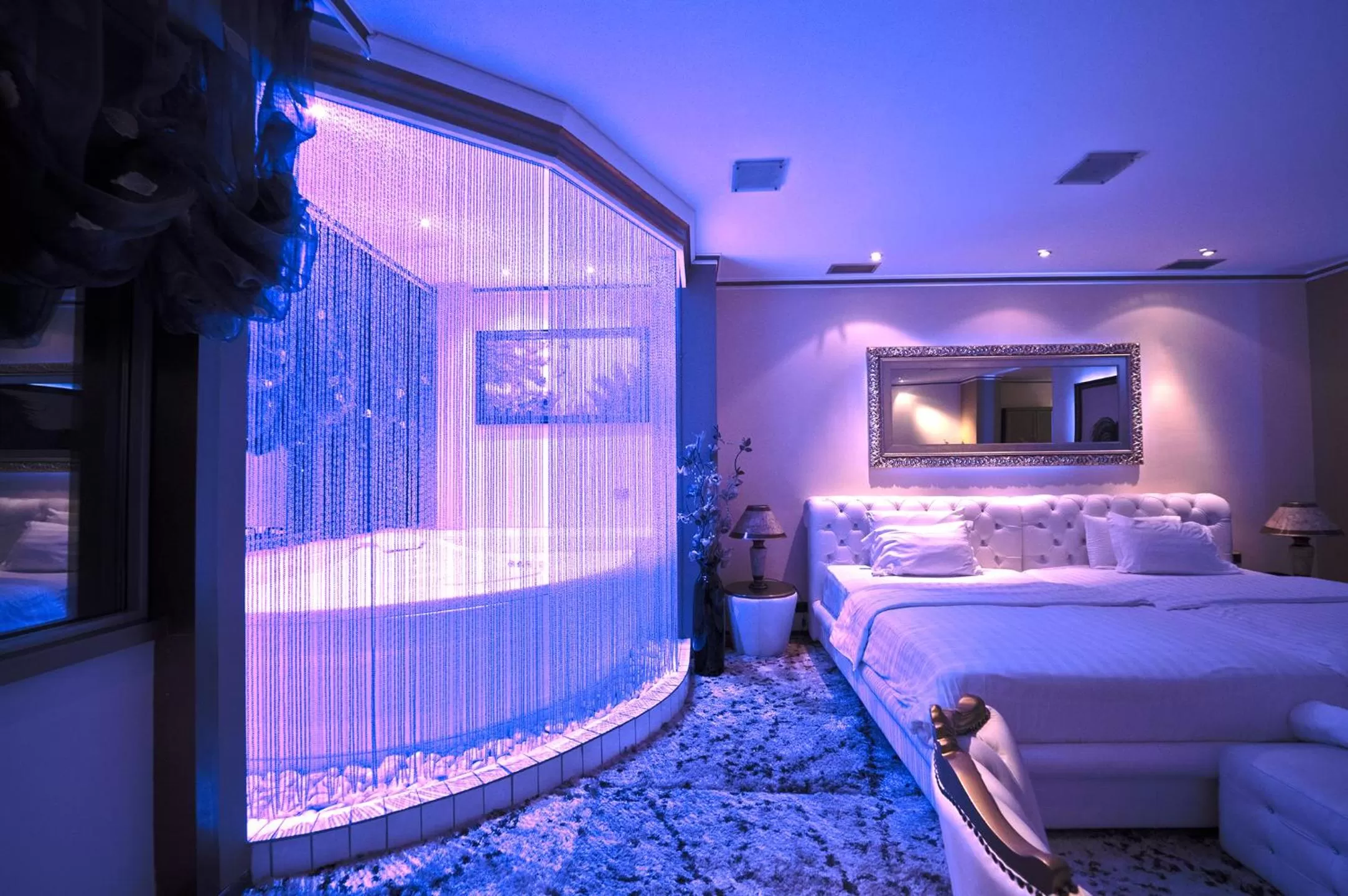 Hot Tub, Bed in Hotel Rosa Blu