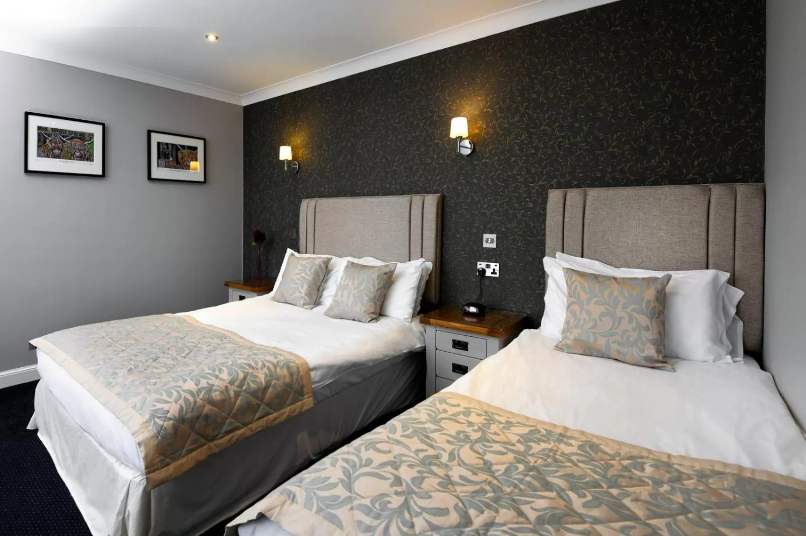 Bed in The Farmers Inn