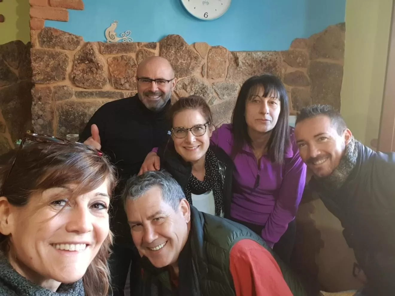 group of guests in B&B La Dolce Sosta