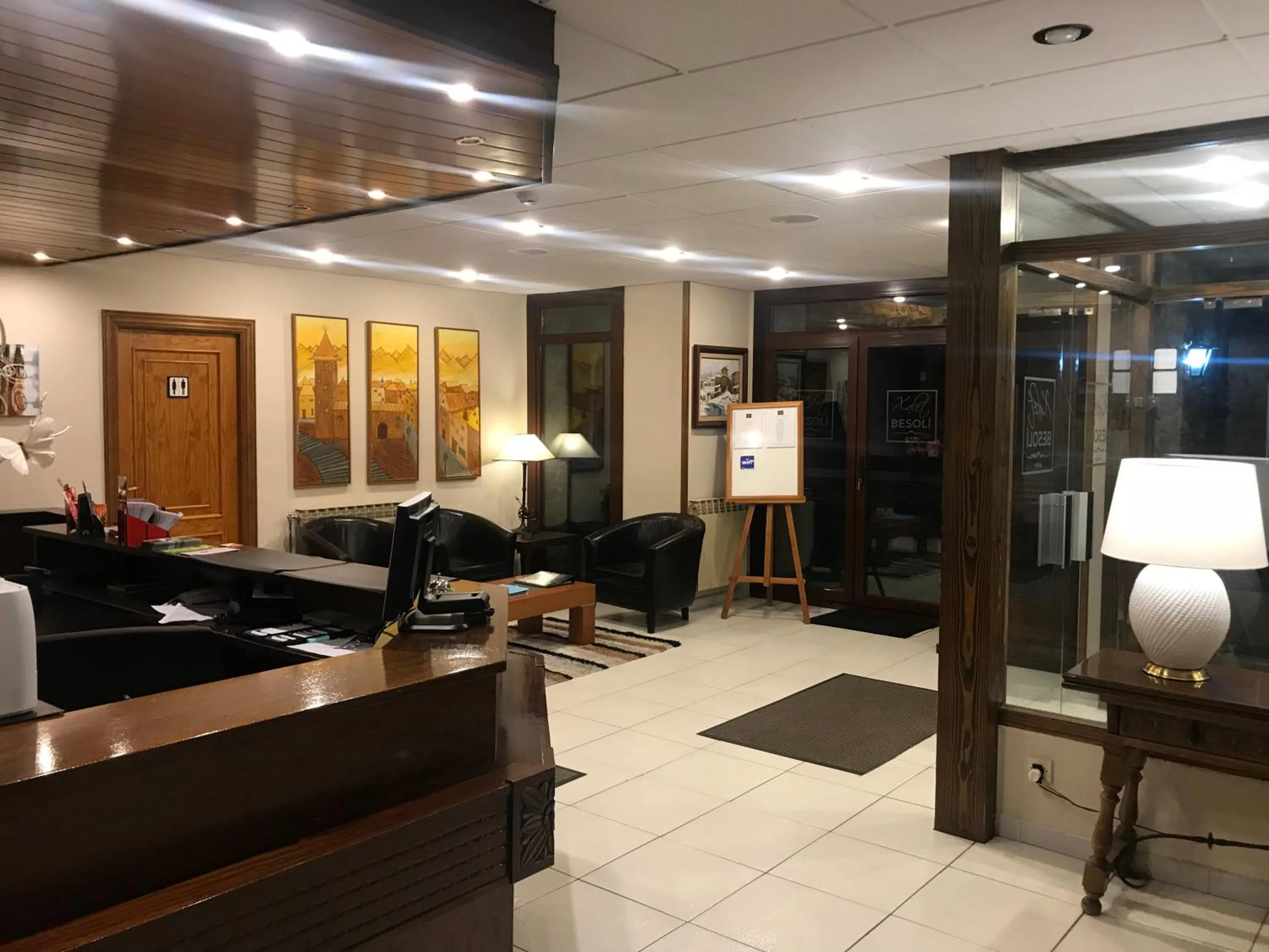 Lobby or reception in Xalet Besolí