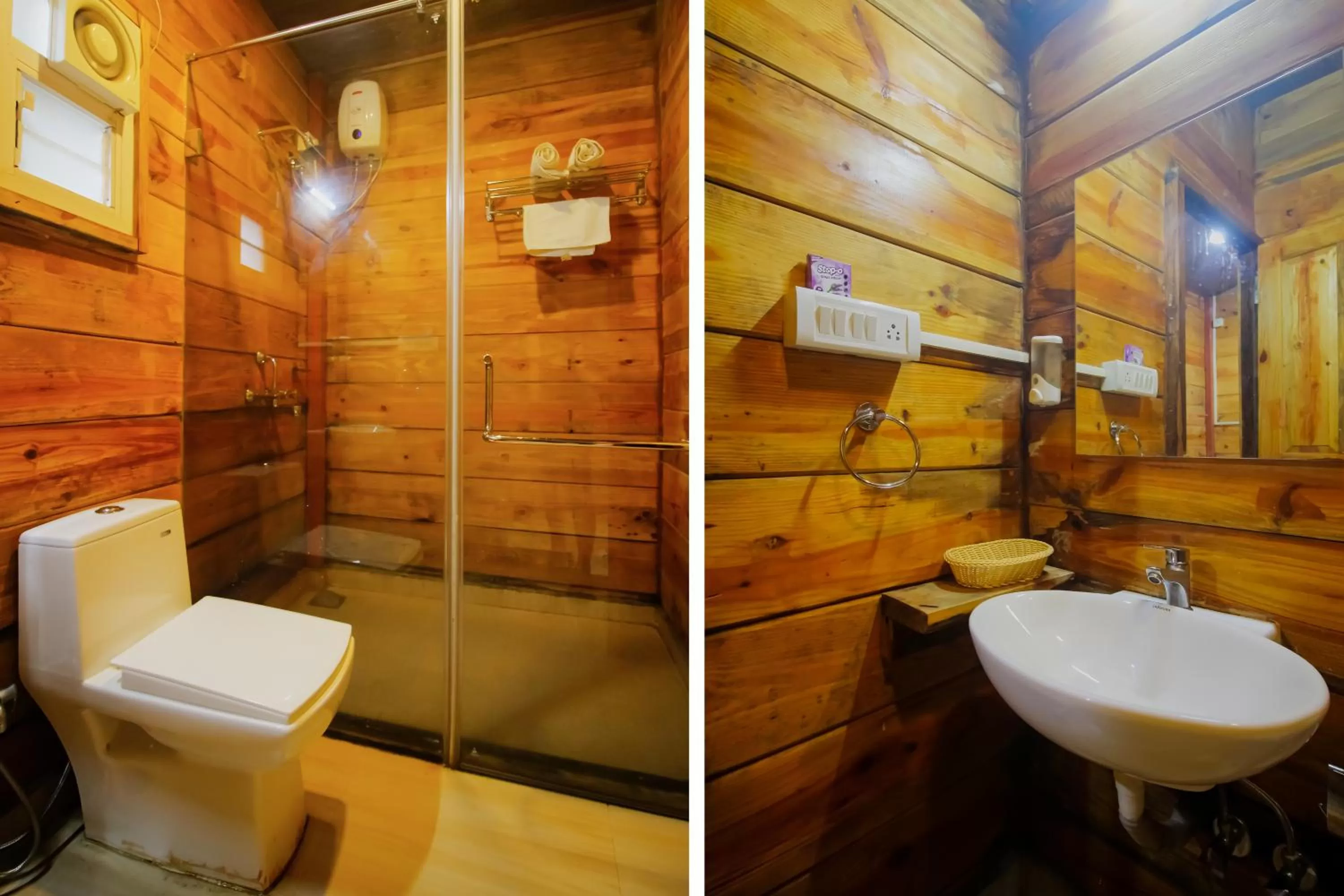 Shower in Mariners Bay Beach Resort