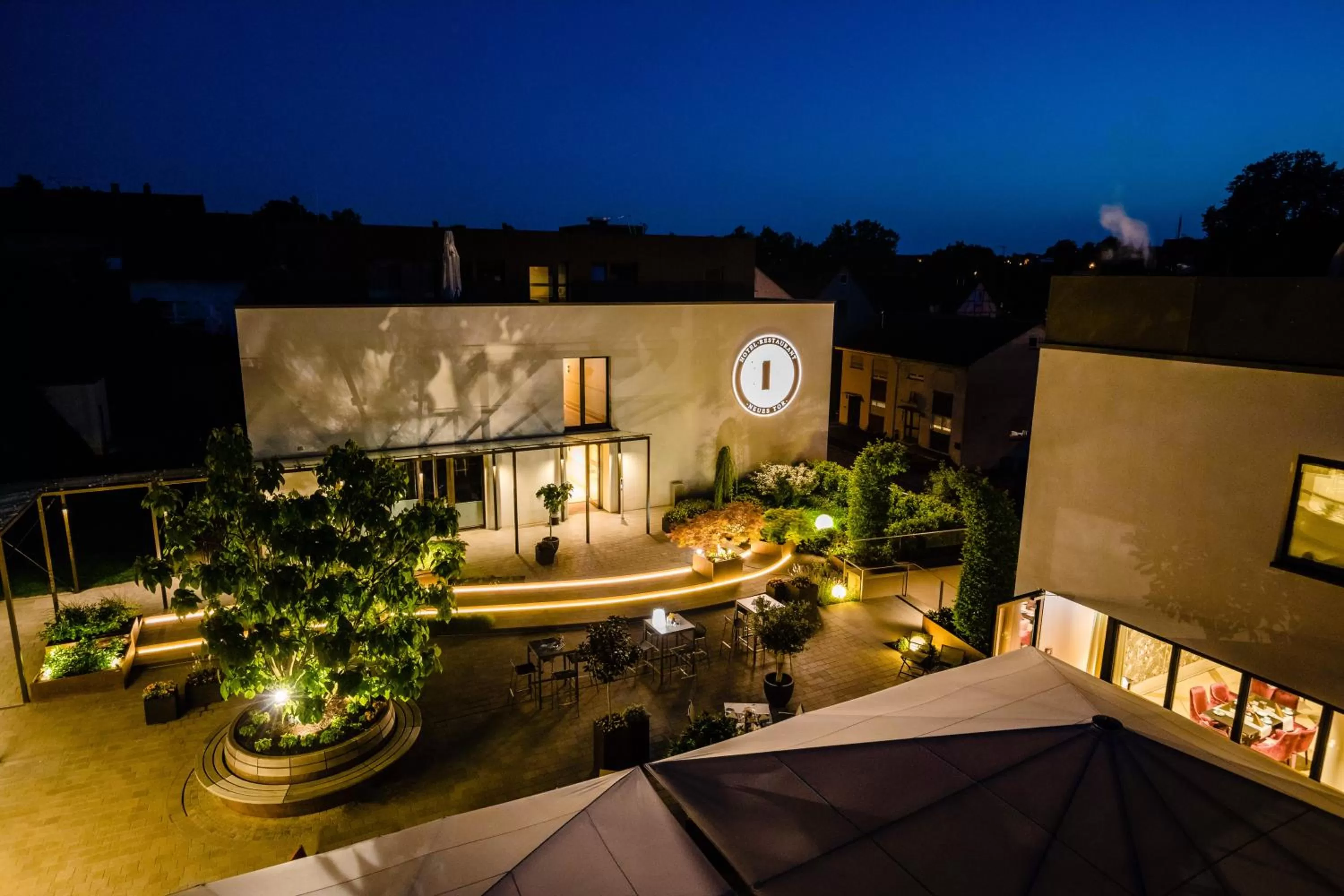 Patio in Hotel Neues Tor